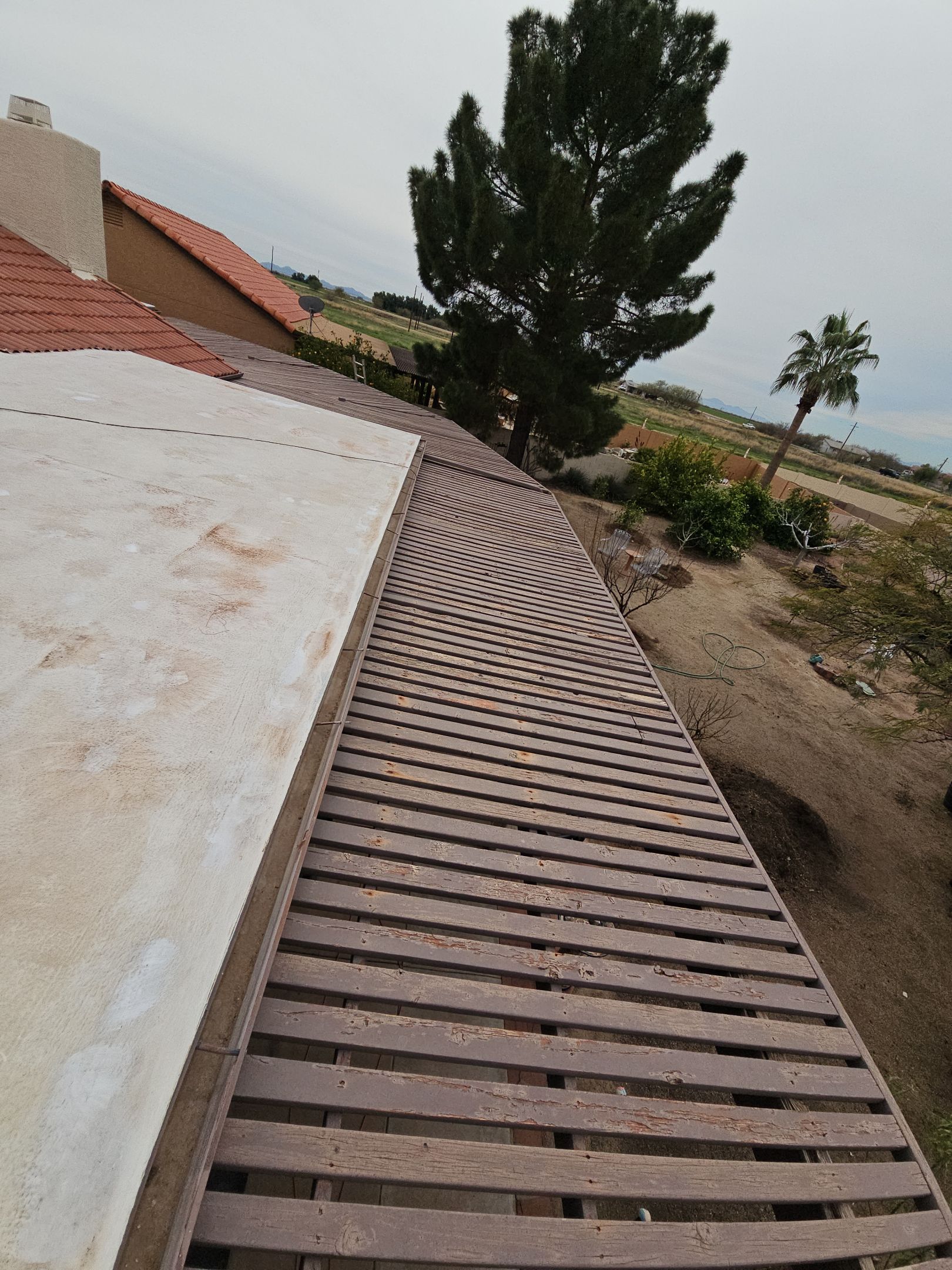 Light Gray Exposed Fastener by Reimagine Roofing