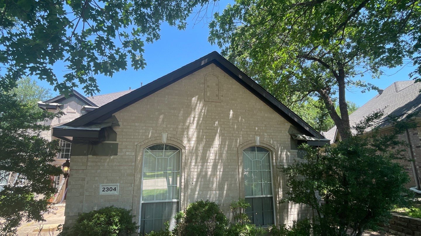 Full Exterior Remodel (Roofing, painting, Gutters) & Interior Damage Repair & Painting by First United Roofing & Construction