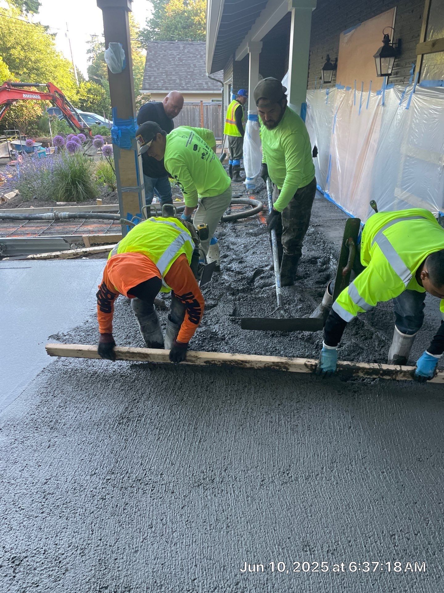 Concrete Driveway Makeover | Edmonds  by Jireh Asphalt & Concrete Inc 