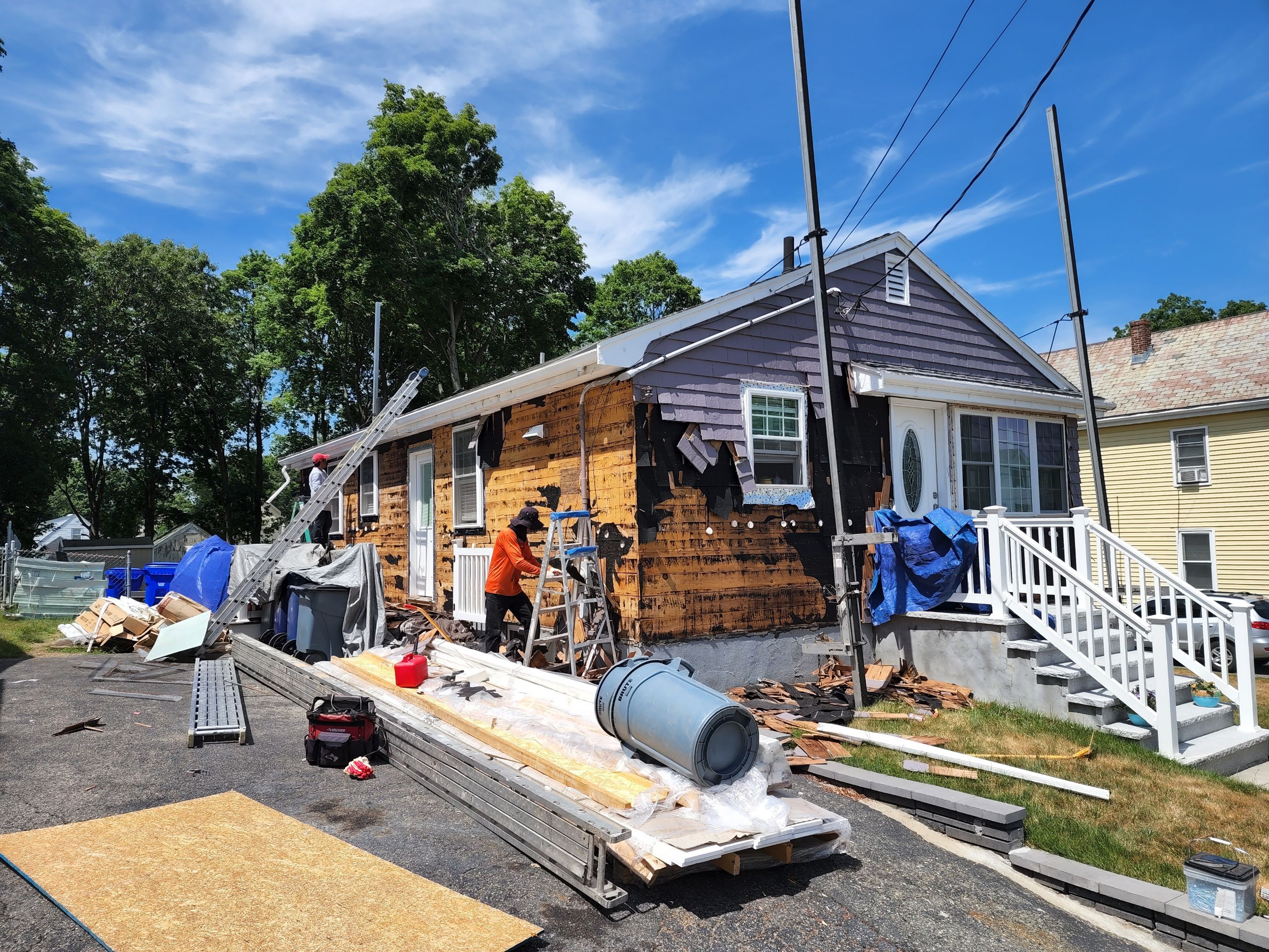Siding Installation using CertainTeed by UBrothers Construction