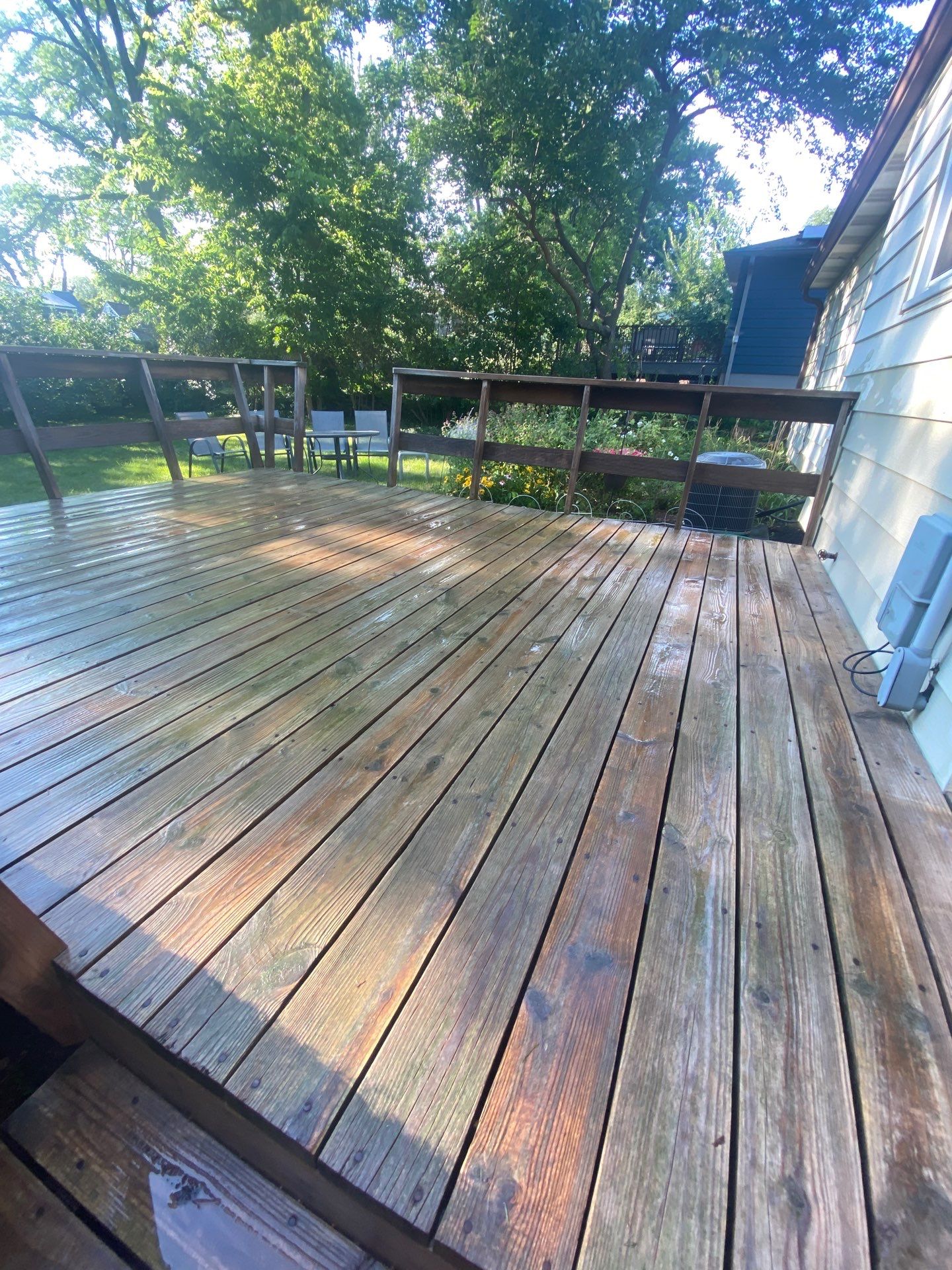Small Deck Clean by Shulla Exterior Cleaning