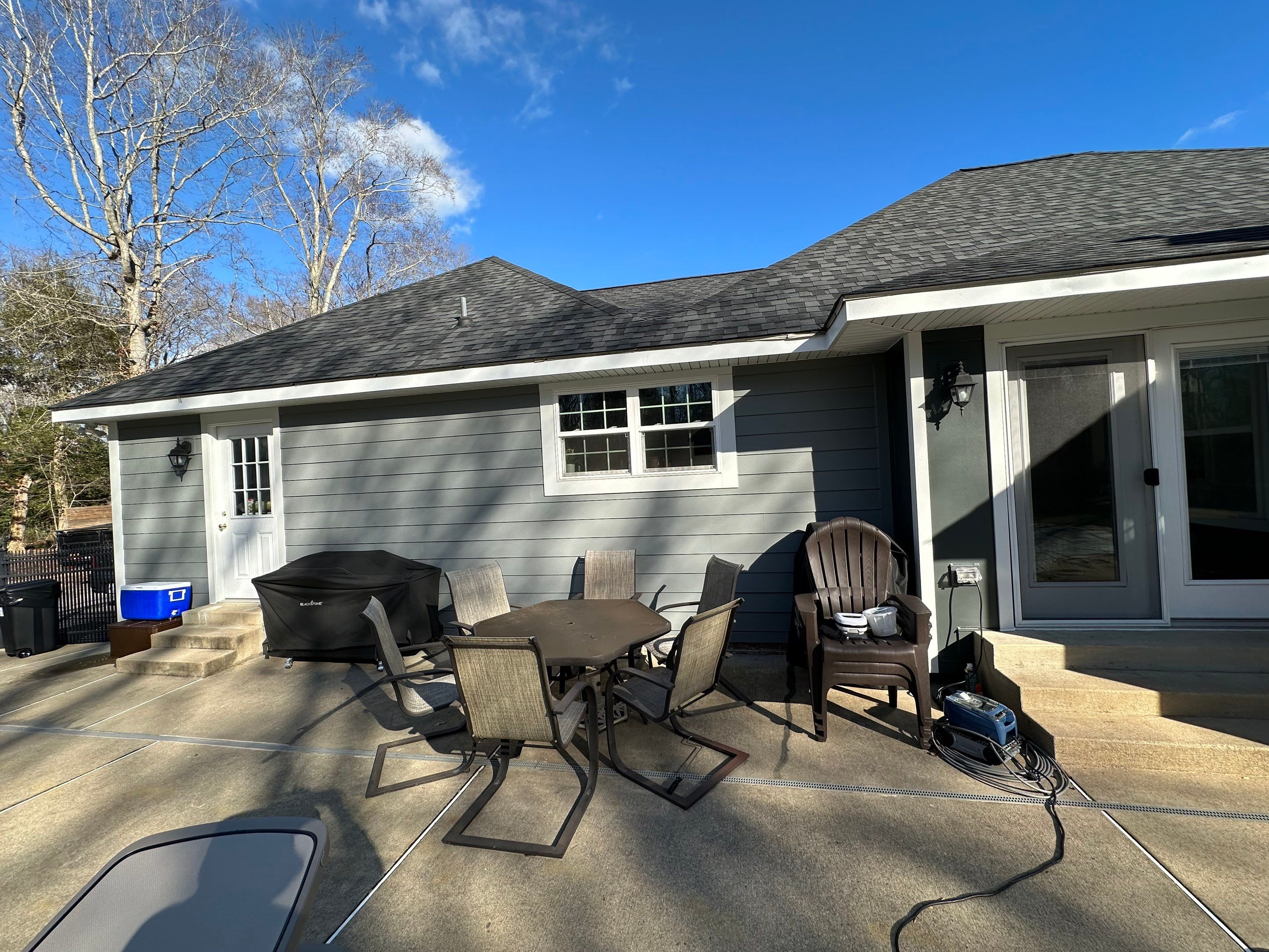 Grey Slate Siding using JH Batten Smooth by ExteriorPros