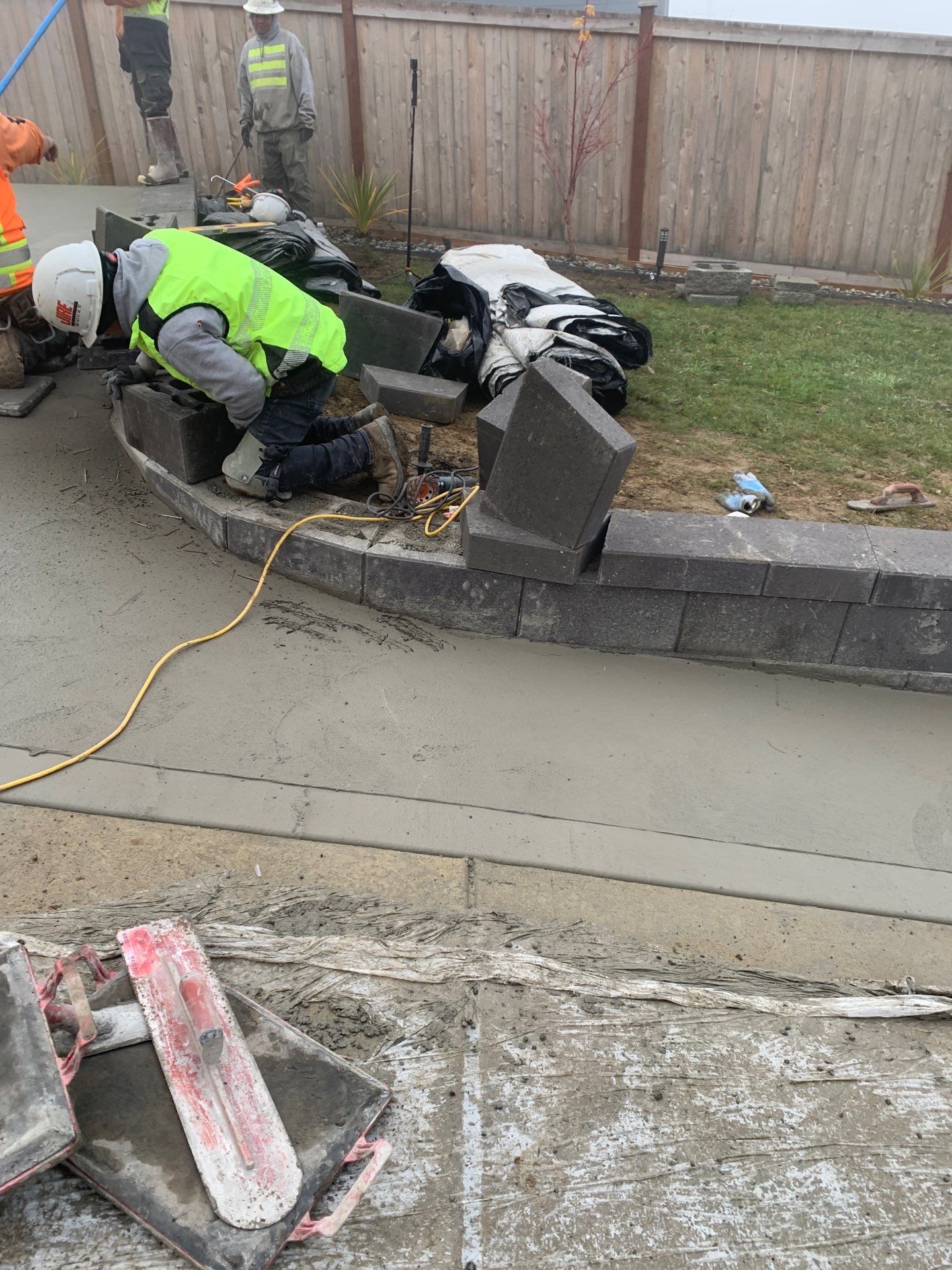 Retaining Wall & Concrete Patch Repair | Everett  by Jireh Asphalt & Concrete Inc 