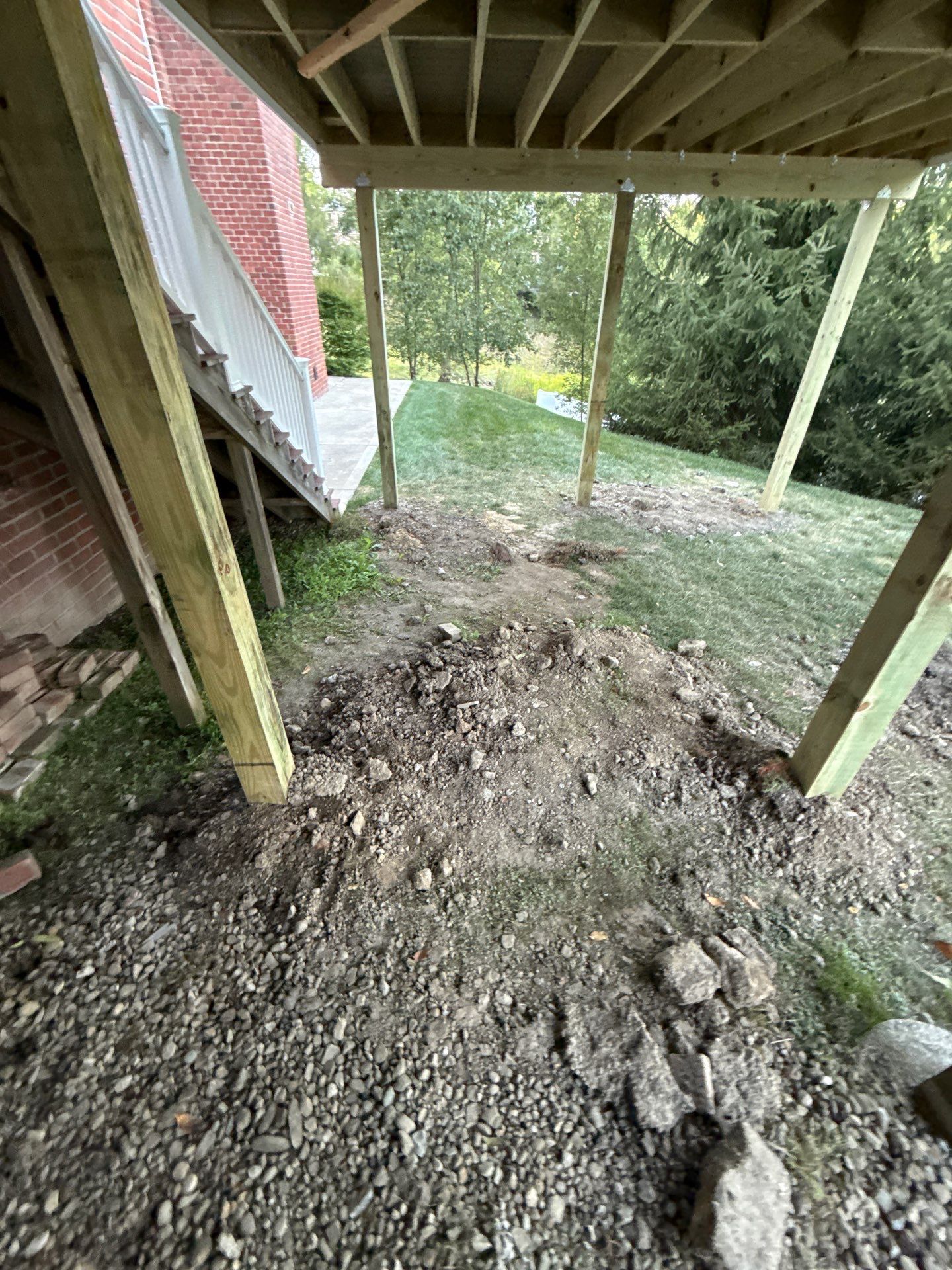 Deck extension  by Cousins Roofing Siding & Decks