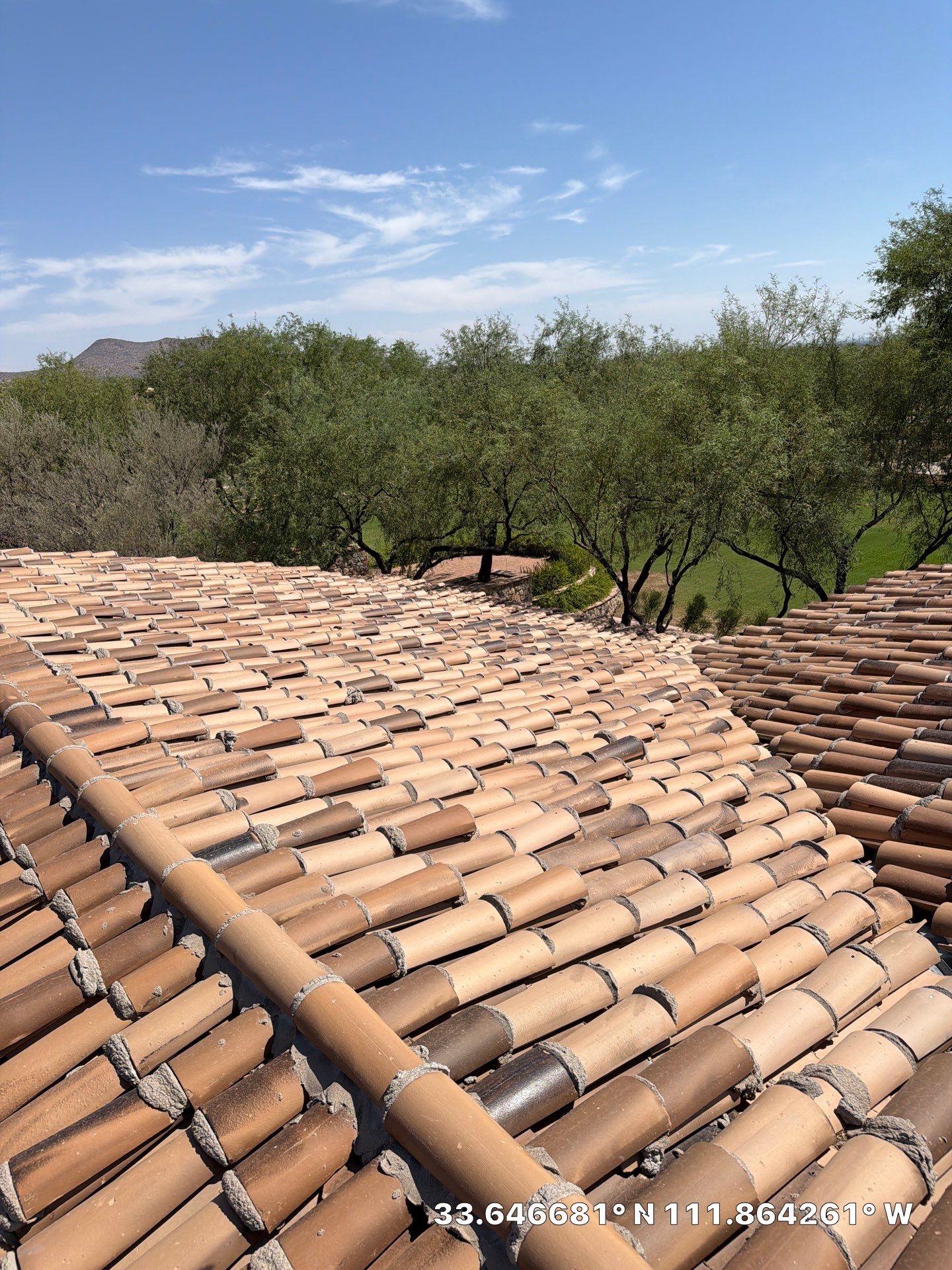 Project in Scottsdale, AZ by Saint Roofing