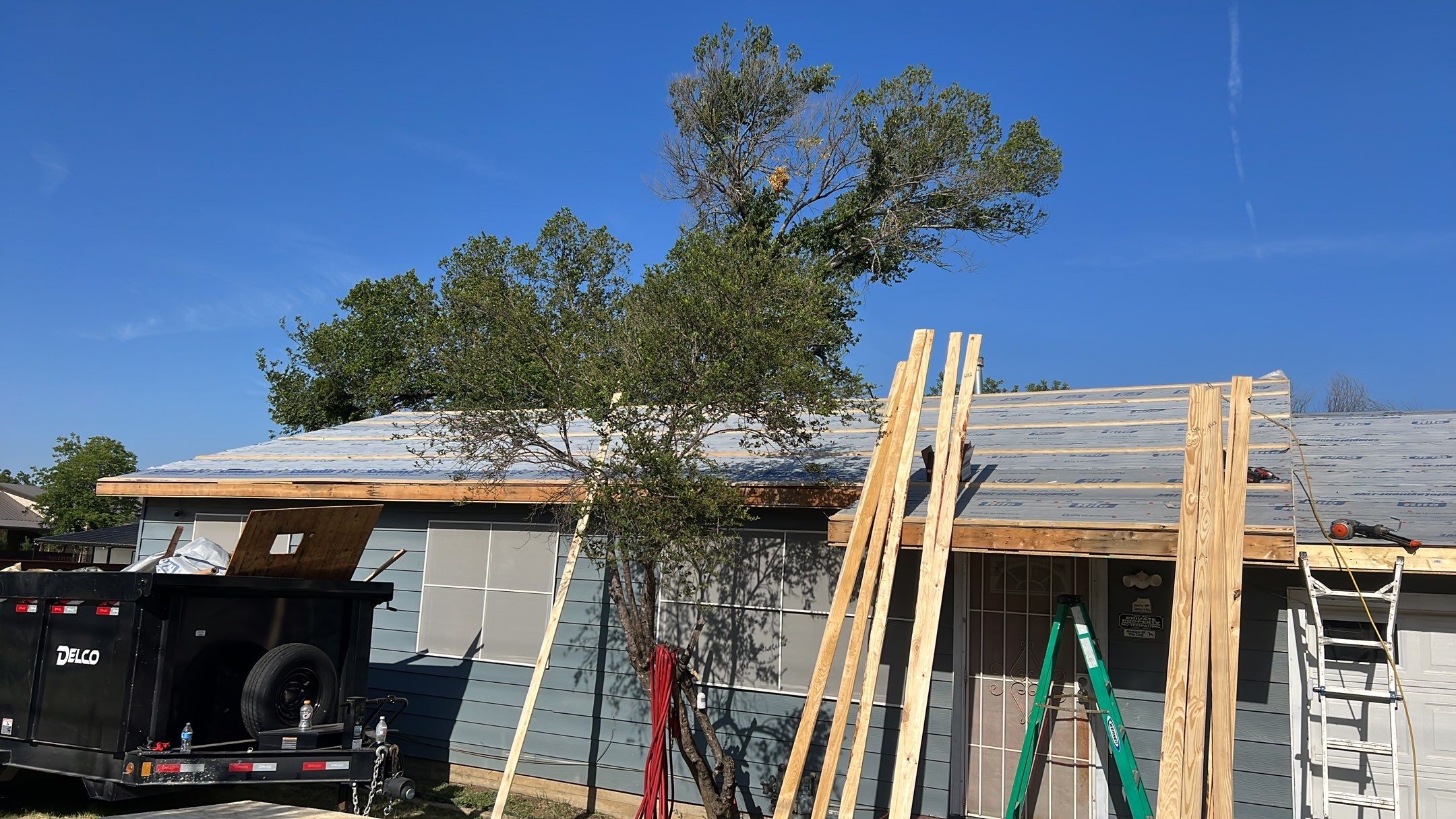 Residential Roofing Installation using PBR Metal Roof by Harvey Roofing & Construction