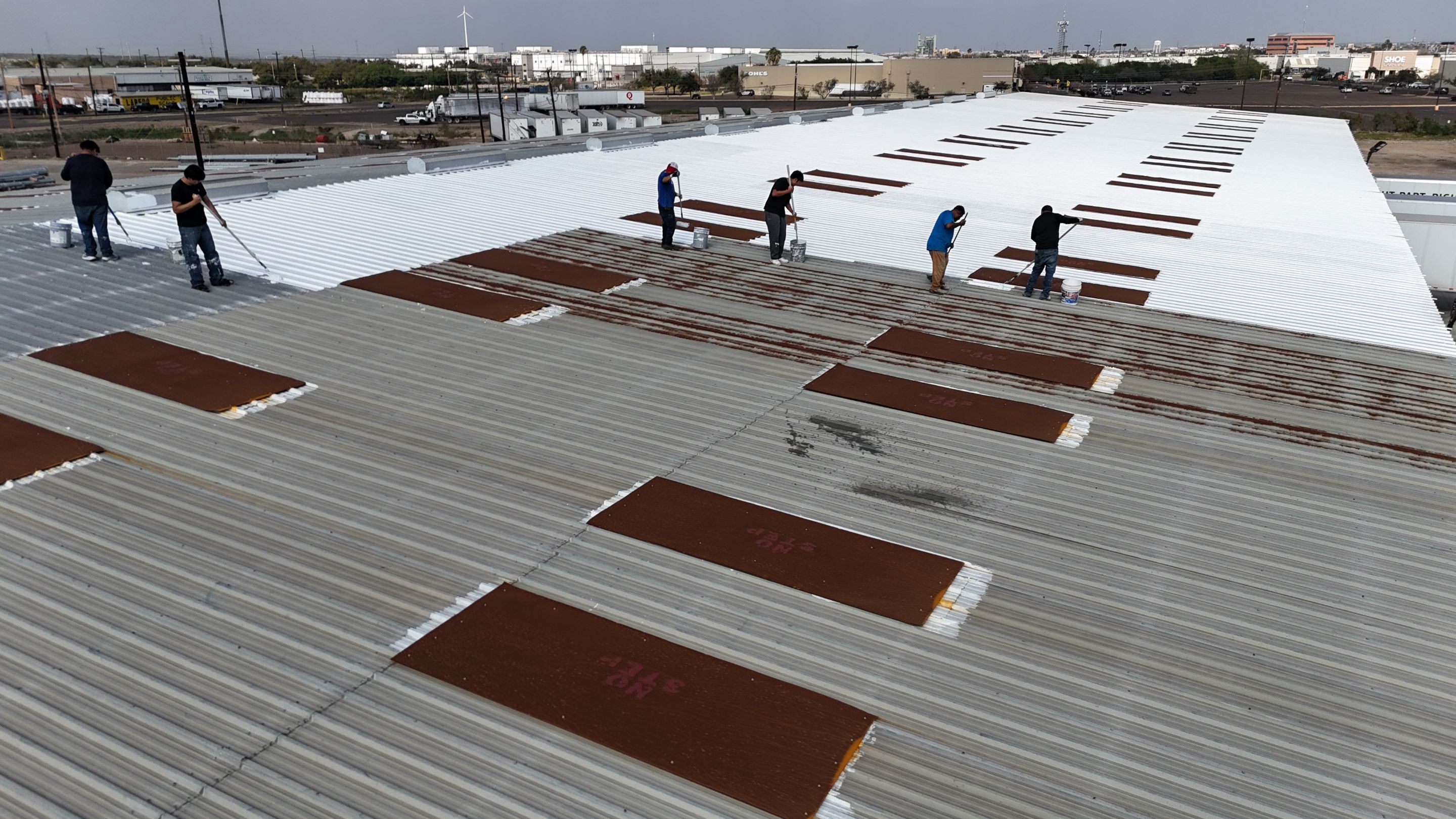 Project in Laredo, TX by JM Flores Roofing & Construction, Inc