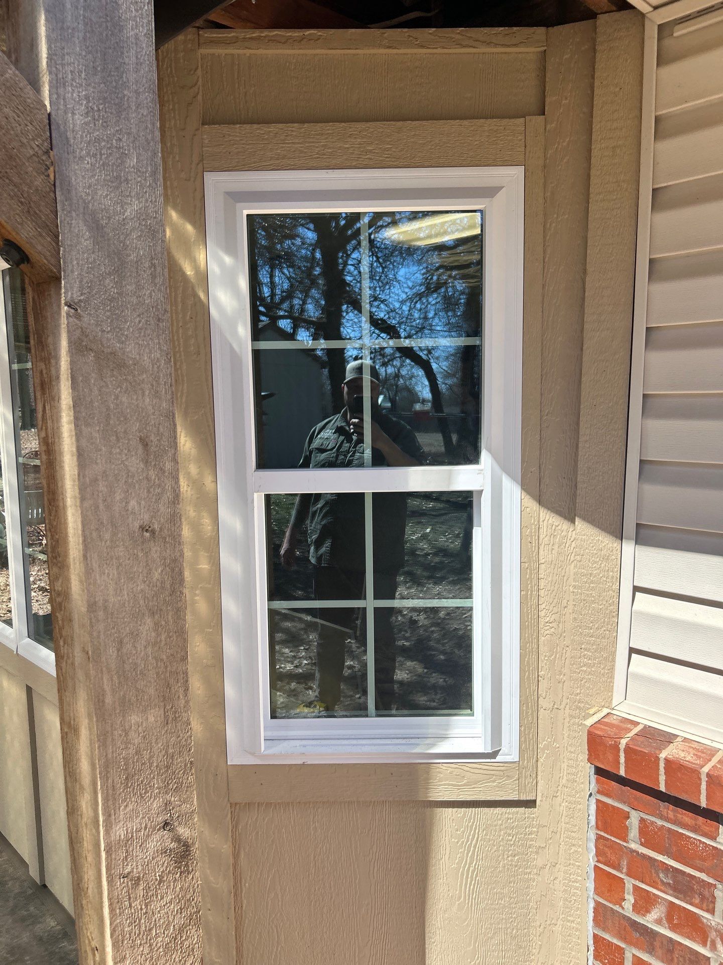 window replacement & custom work in Choctaw by McCann's Roofing and Construction