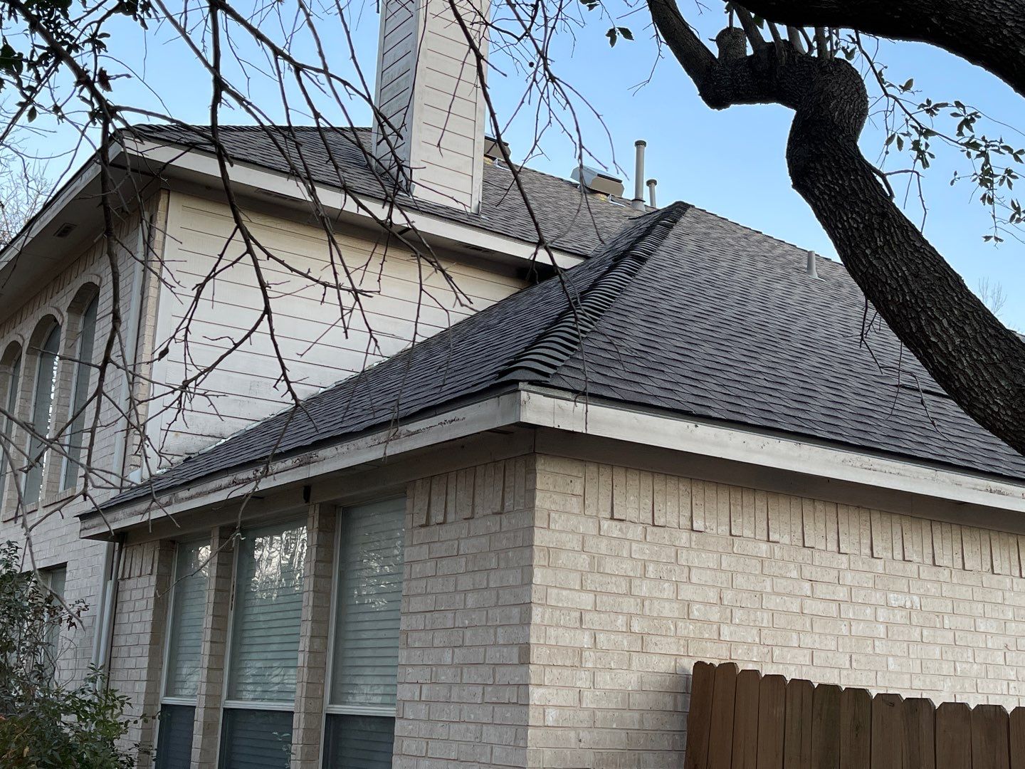 Full Exterior Remodel (Roofing, painting, Gutters) & Interior Damage Repair & Painting by First United Roofing & Construction