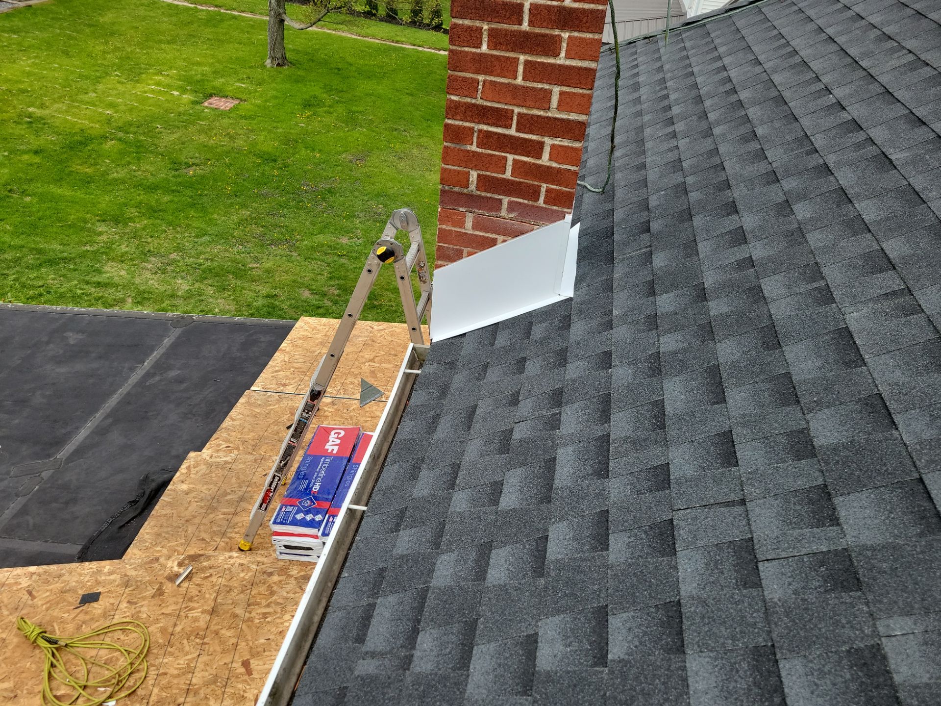 Architectural Shingle Roof Replacement and Skylight Integration in Hegins by Esh Builders