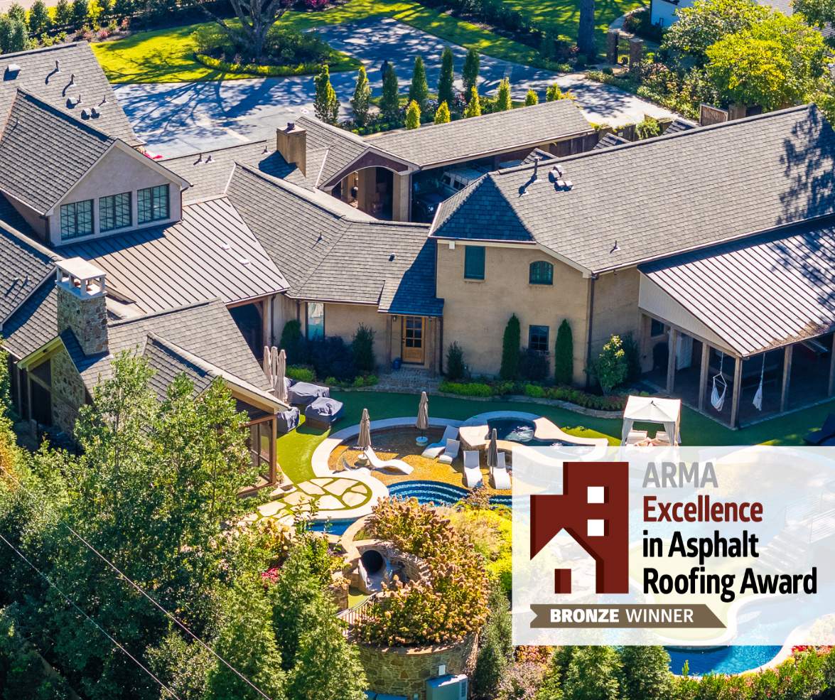 The Grand Manor on Johnson Road by Cool Roofs