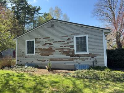 Vinyl Siding Replacement & Extensive Rot Repair in North Hampton, NH