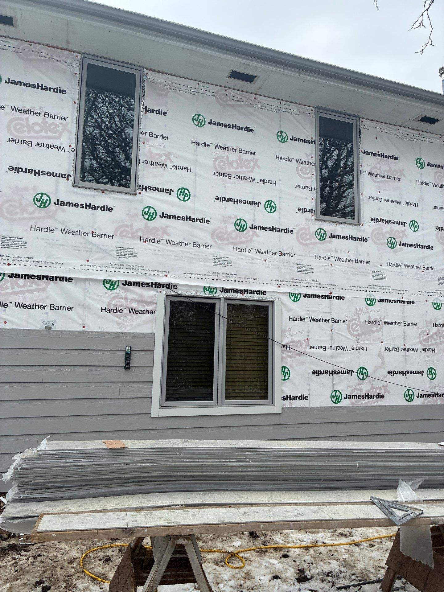 James Hardie Siding and Full Roof Tear Off in Fort Calhoun by Carps Complete Exteriors