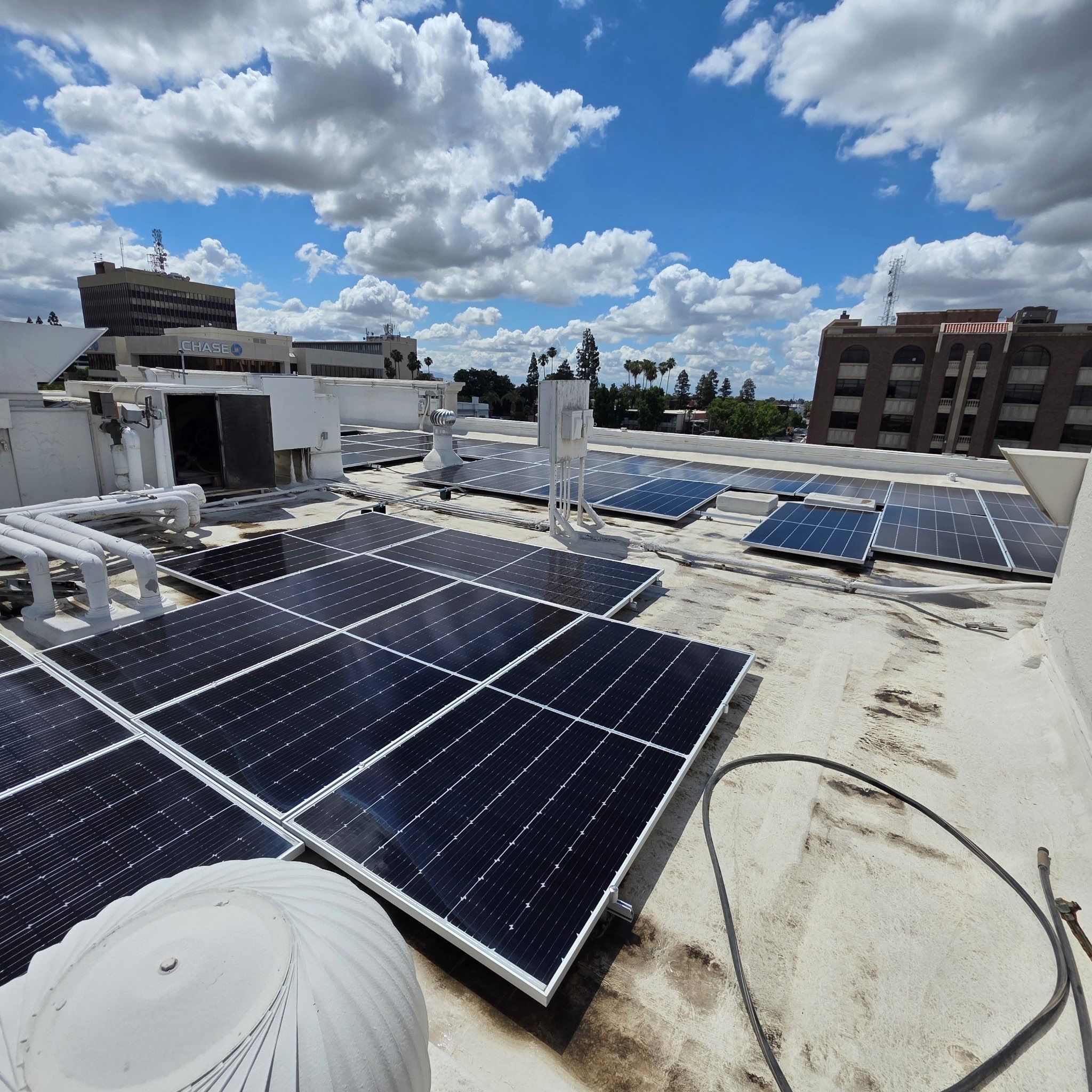 Commercial Solar Panel Cleaning by Palm Coast Solar Cleaning
