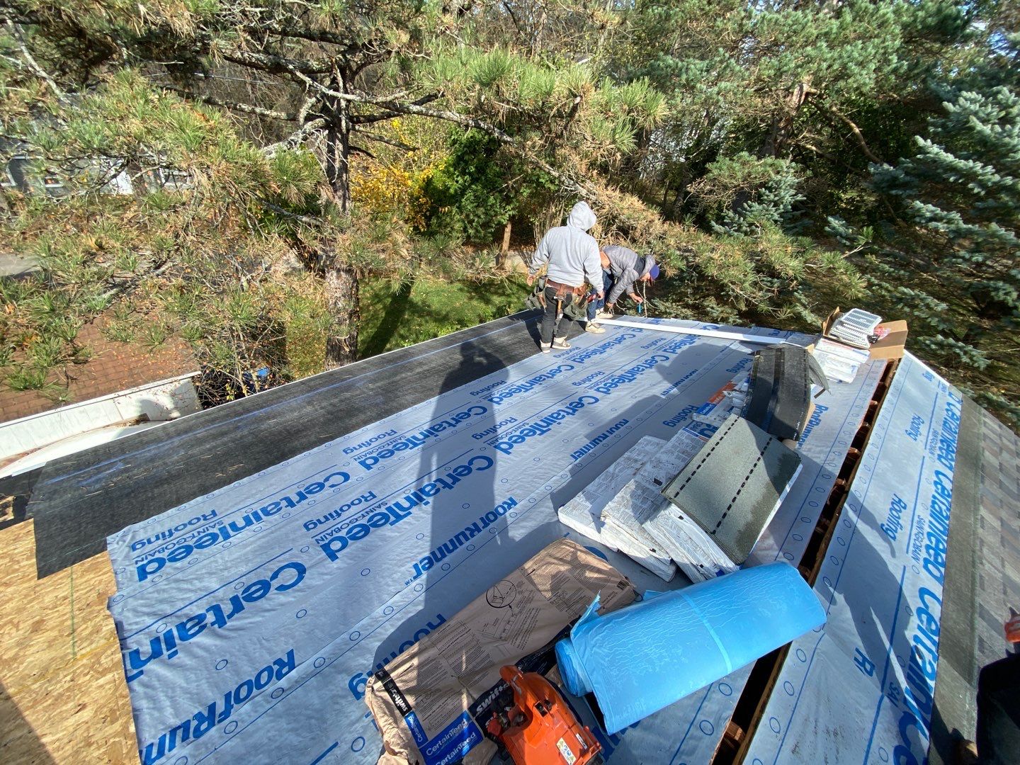 Roof Replacement using CertainTeed Landmark by 180 Contractors