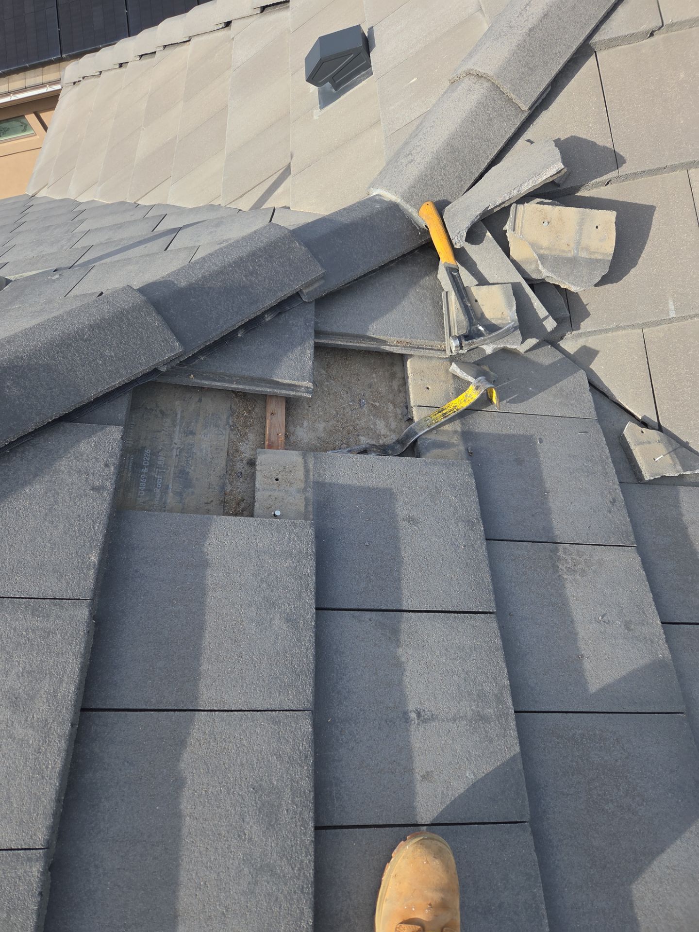 Tile Repair by RTP Roofing Company