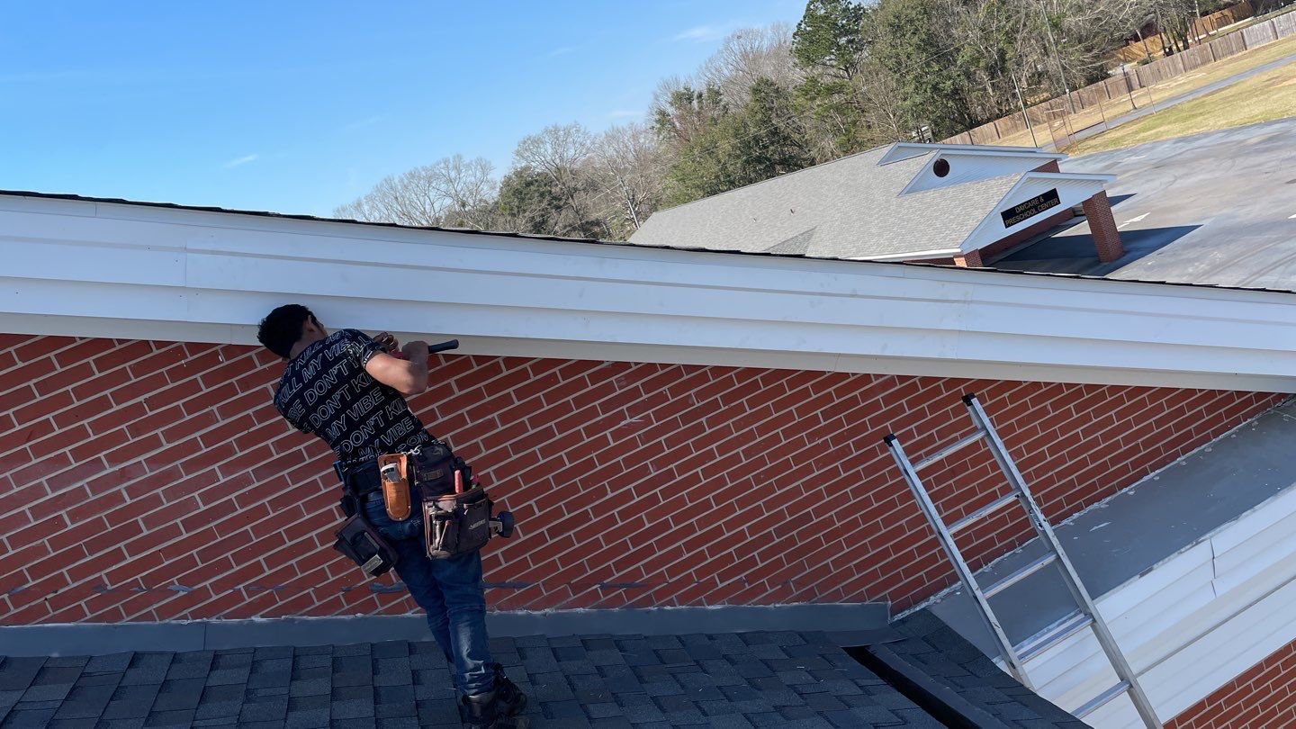 Commercial Roofing Installation using Roof Replacement by American Roofing & Construction LLC