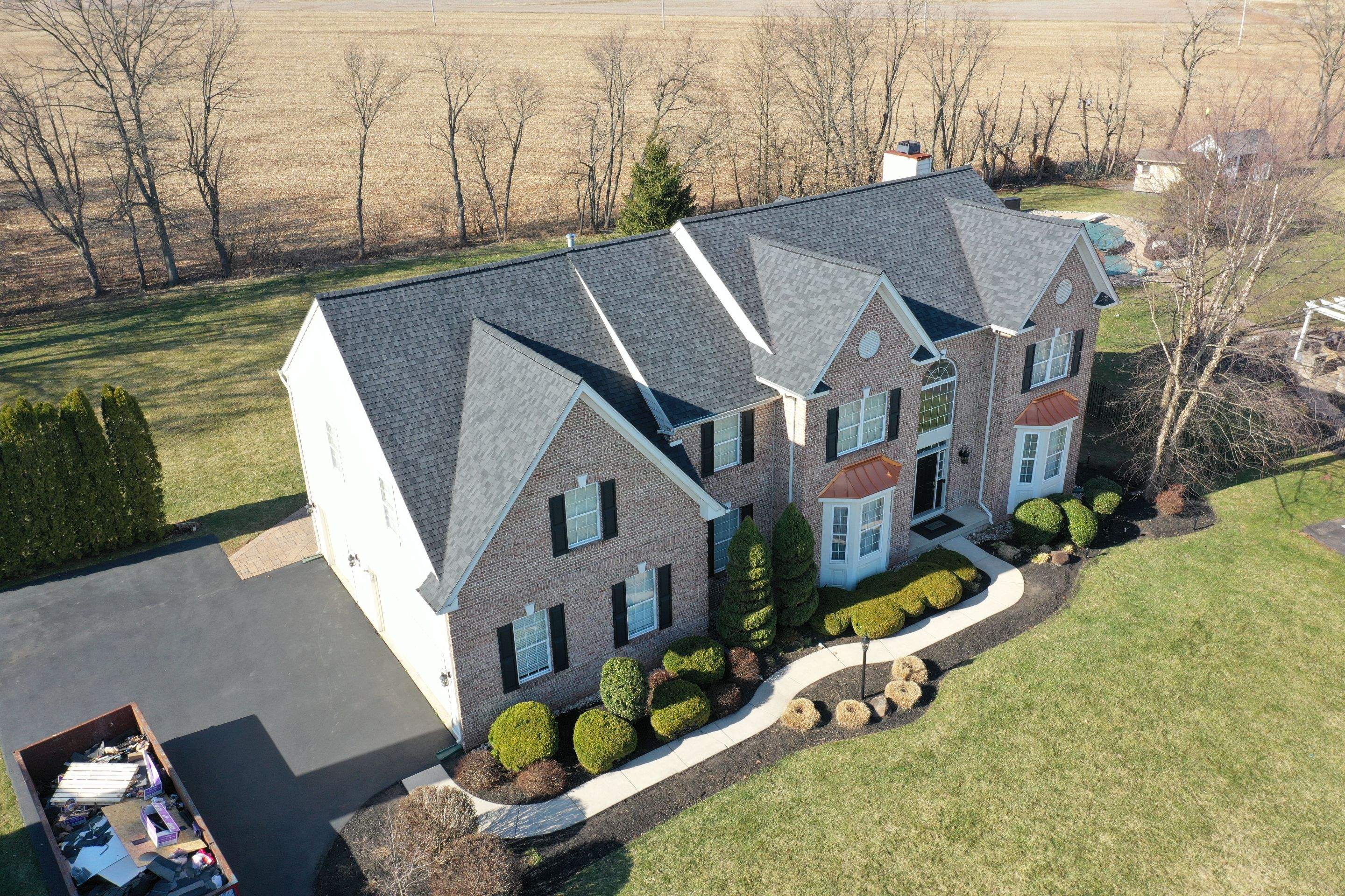 Roofing Installation using CertainTeed Landmark Pro - Max Def Moire Black by Storm Guard of Ches-Mont PA