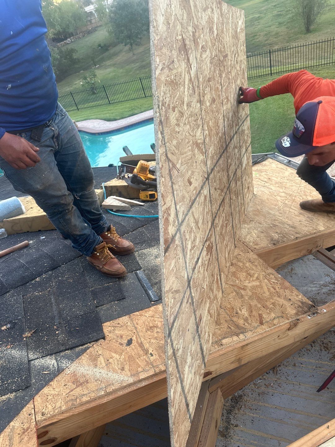 Residential Roofing Repair using Owen's Corning Duration (Lifetime) Shingles by Roof Repair Company