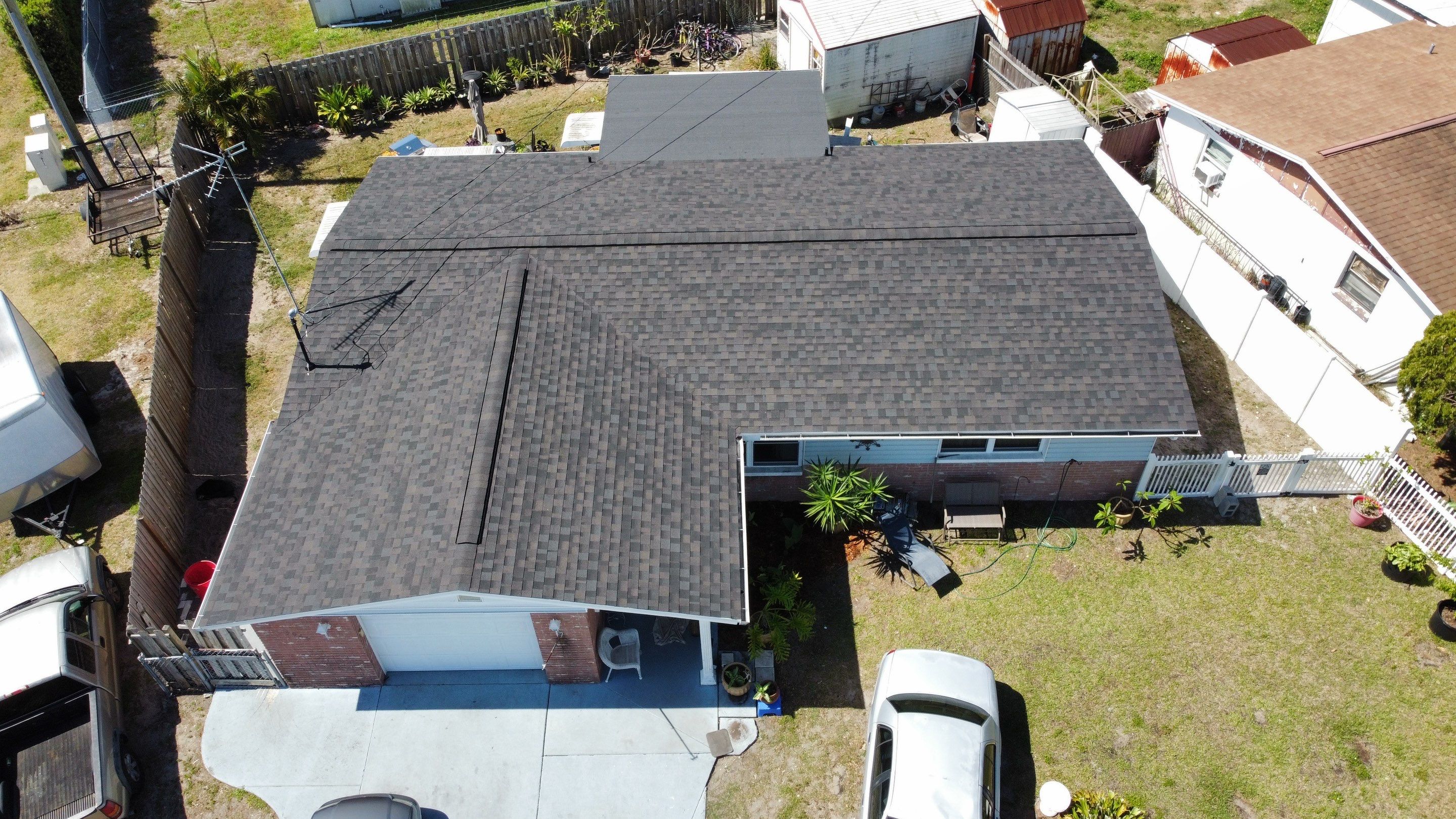 Roof replacement in Holiday, FL. by Steadfast Roofing