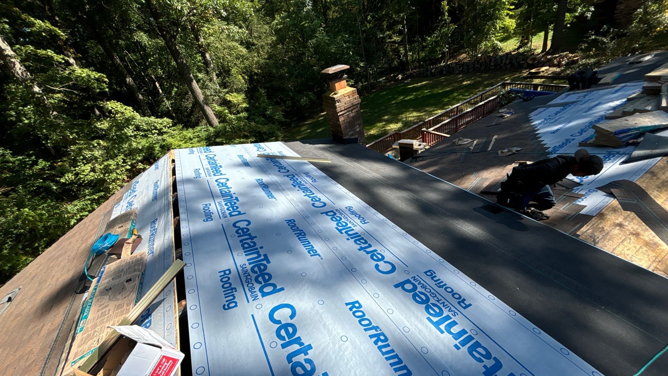 Roof Replacement using CertainTeed Landmark by 180 Contractors