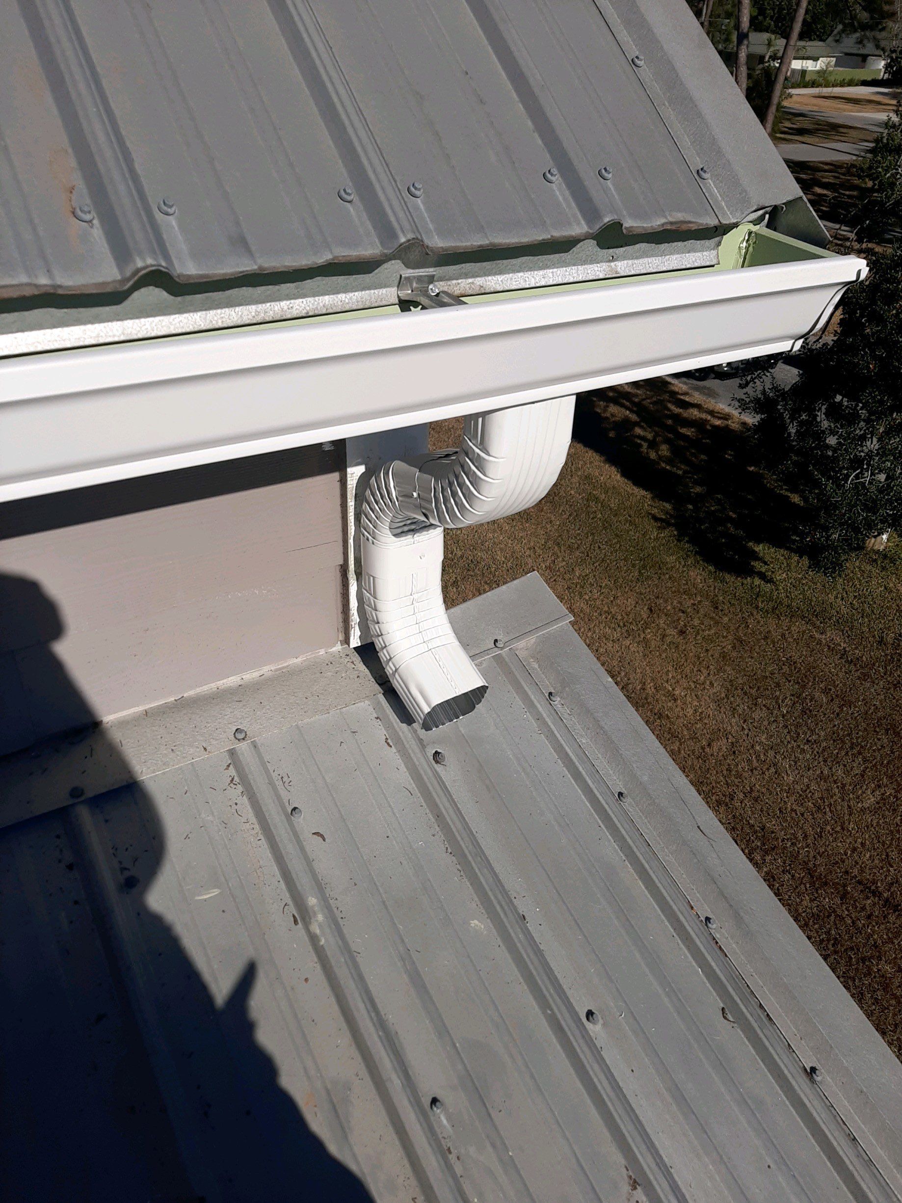 Downspout Extensions for Pensacola Homes by Gutter Professors