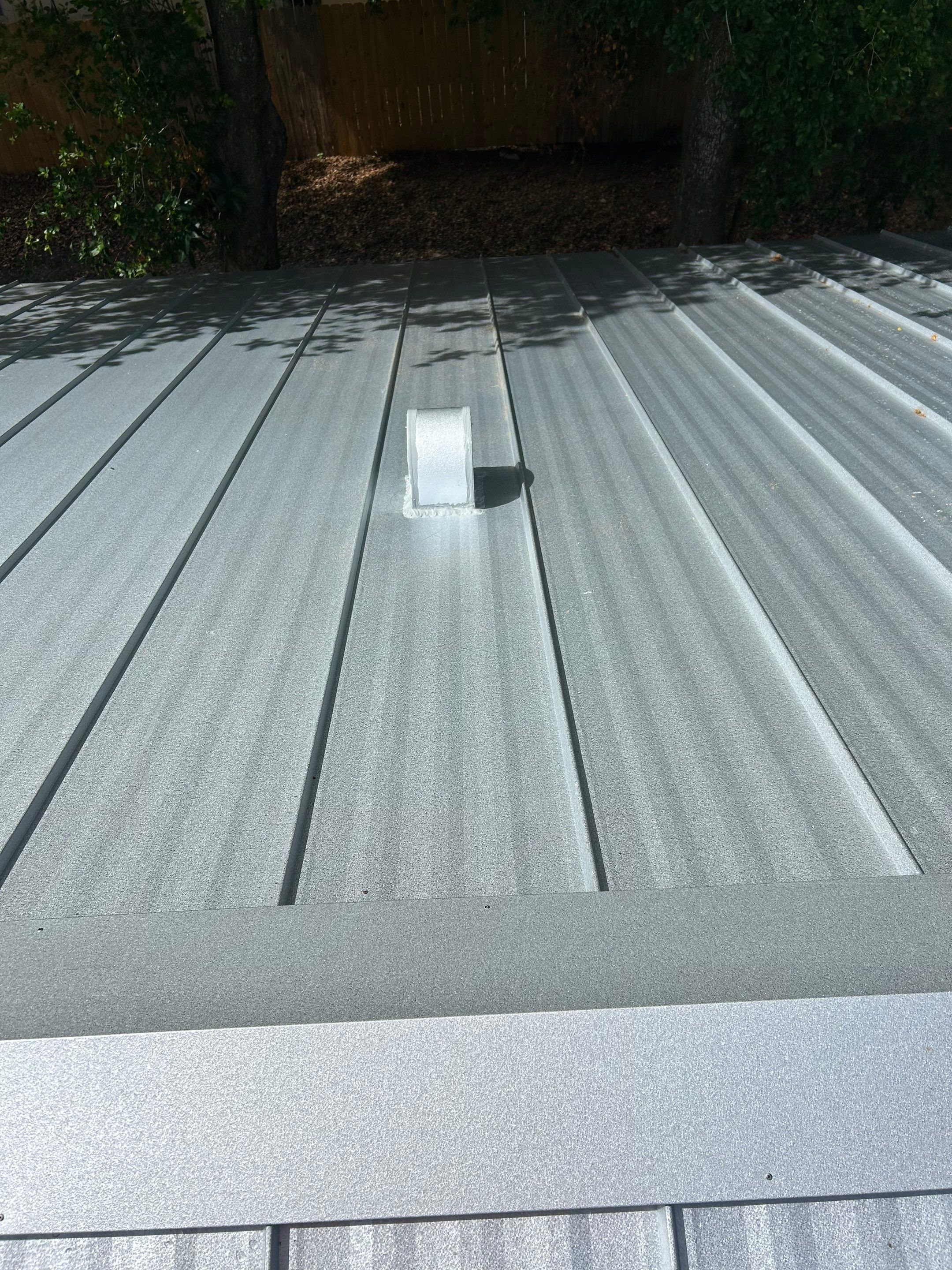 24ga 1" Nail-Strip Mill Finish by Total Roofing System The Metal Roof Experts