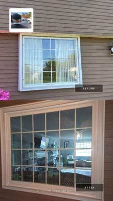 Window Installation Using Infinity by Marvin Double-Hung Window