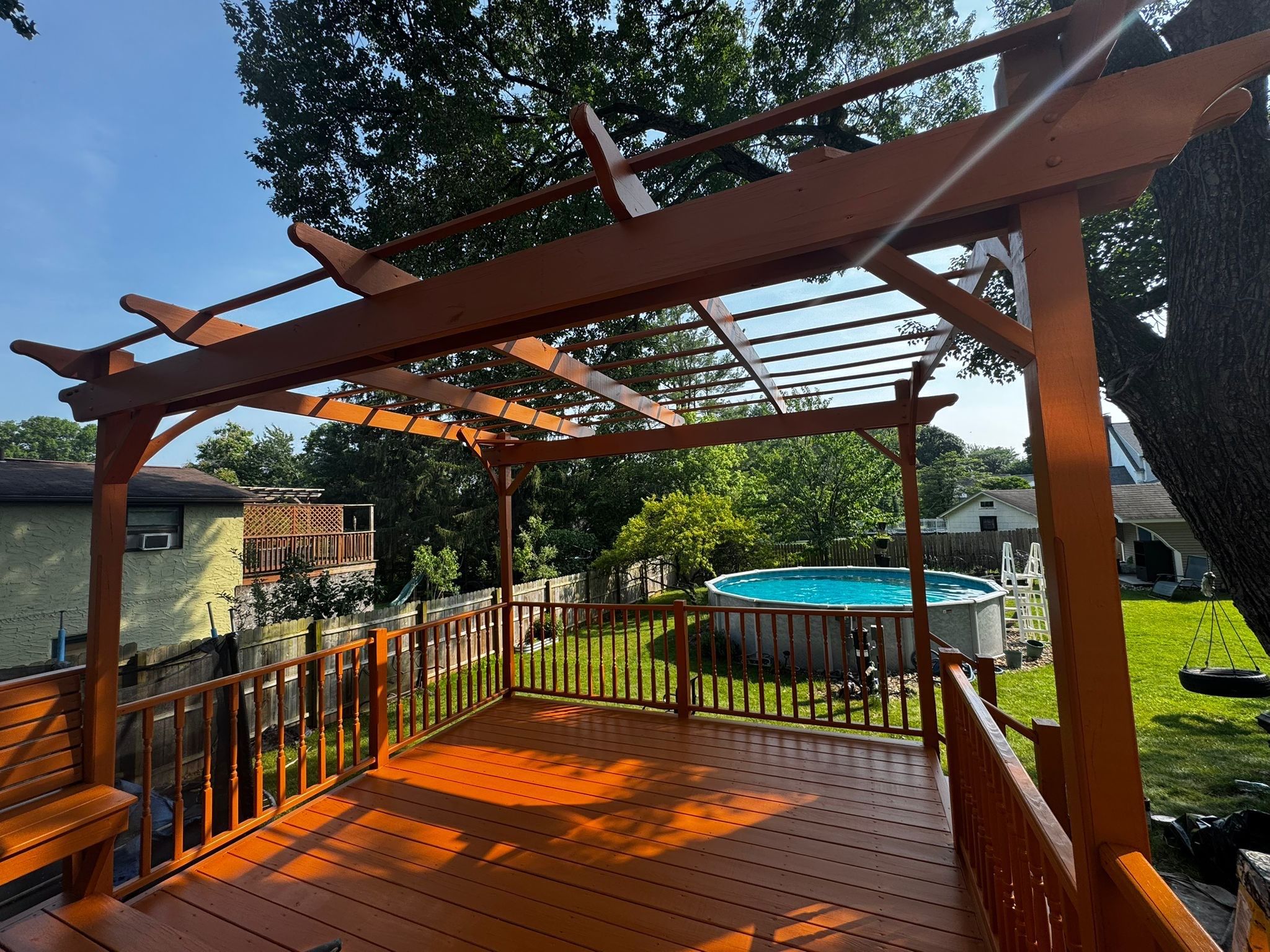 Deck Staining in Norristown, PA by Davis Painting Llc 