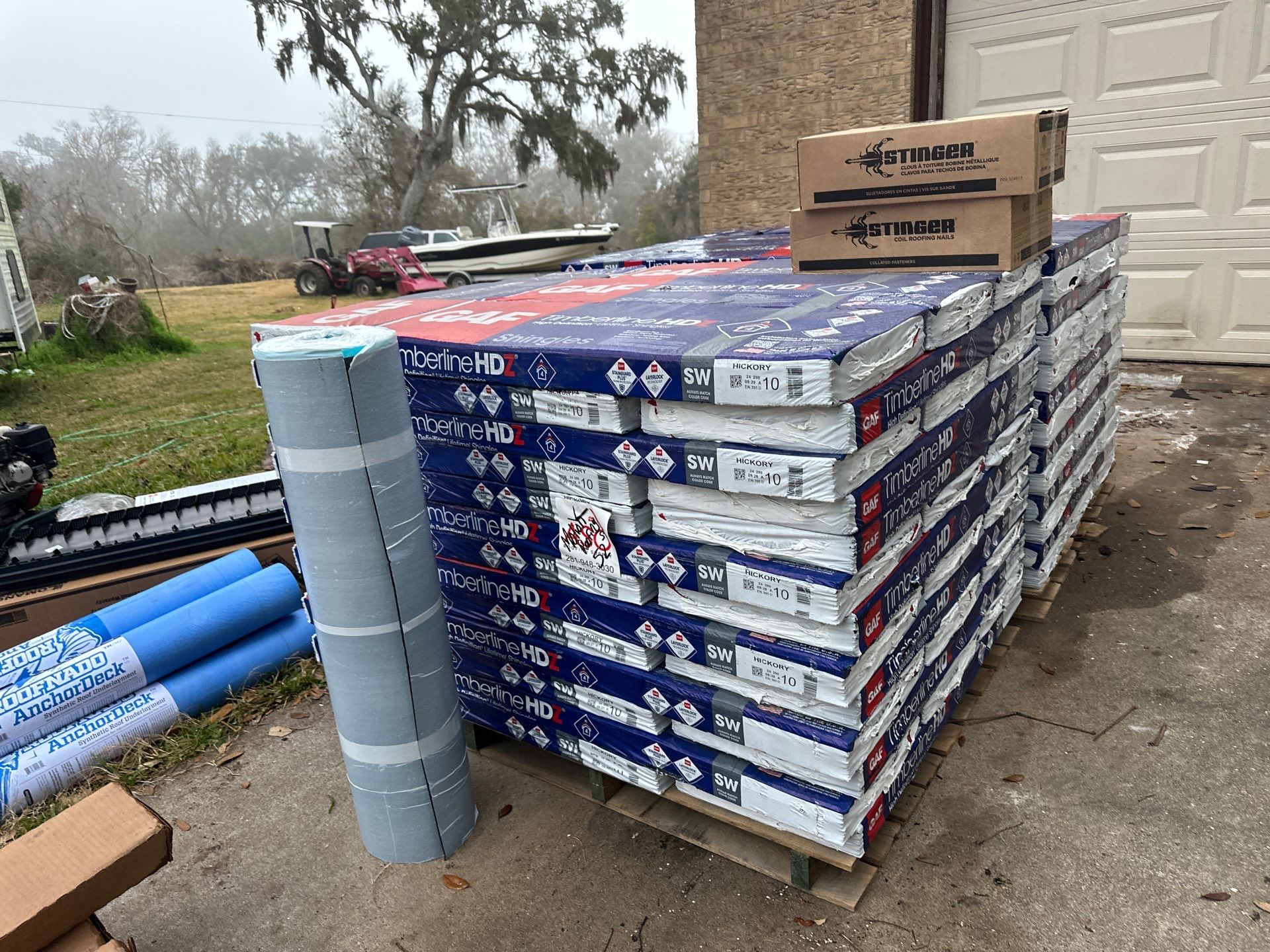 Gaf Hdz Hickory  by Motion Roofing