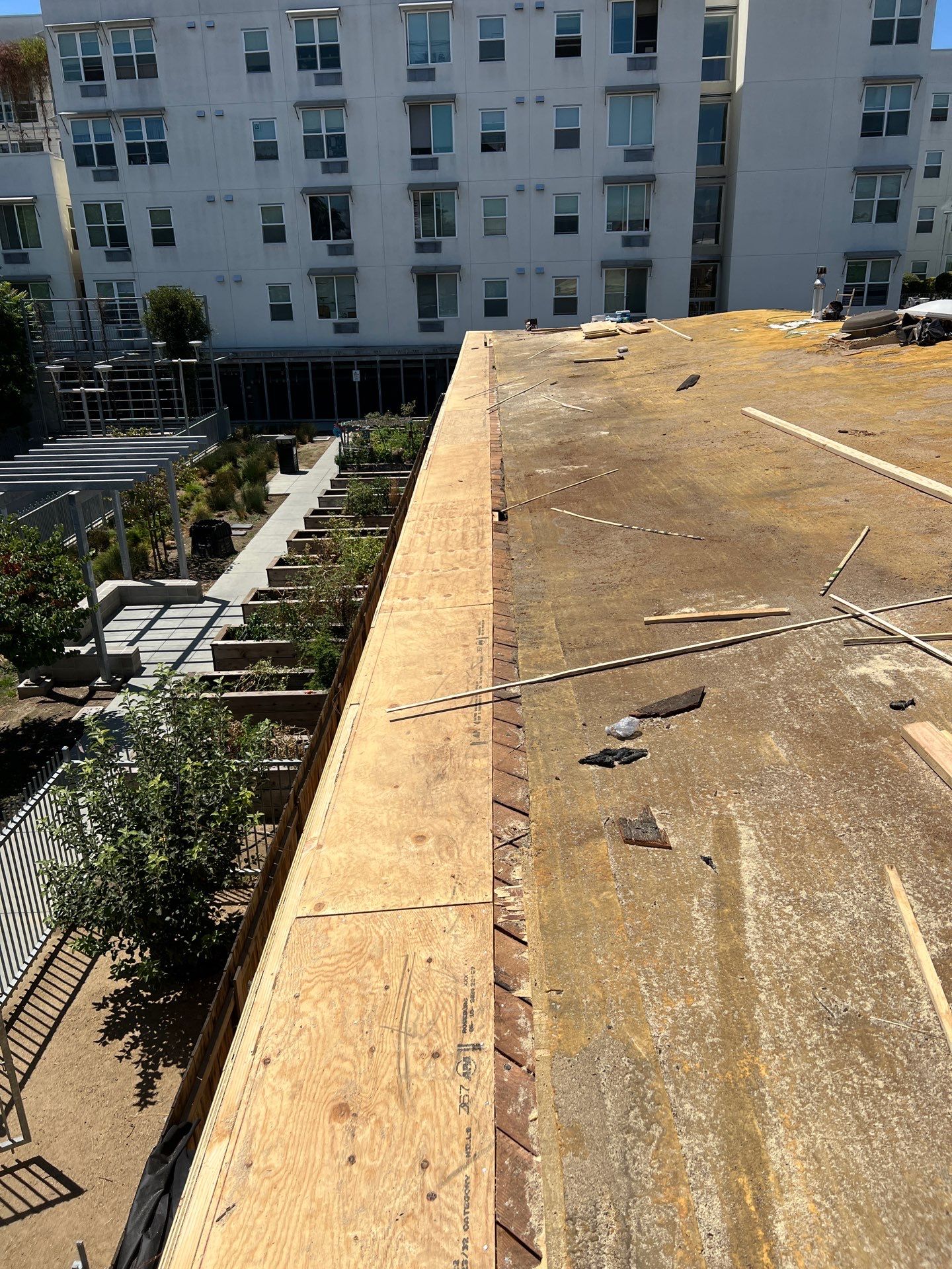 Foam Refurbish using Conklin Benchmark/PUMA XL coatings and spray foam by Straight Edge Roofing Inc