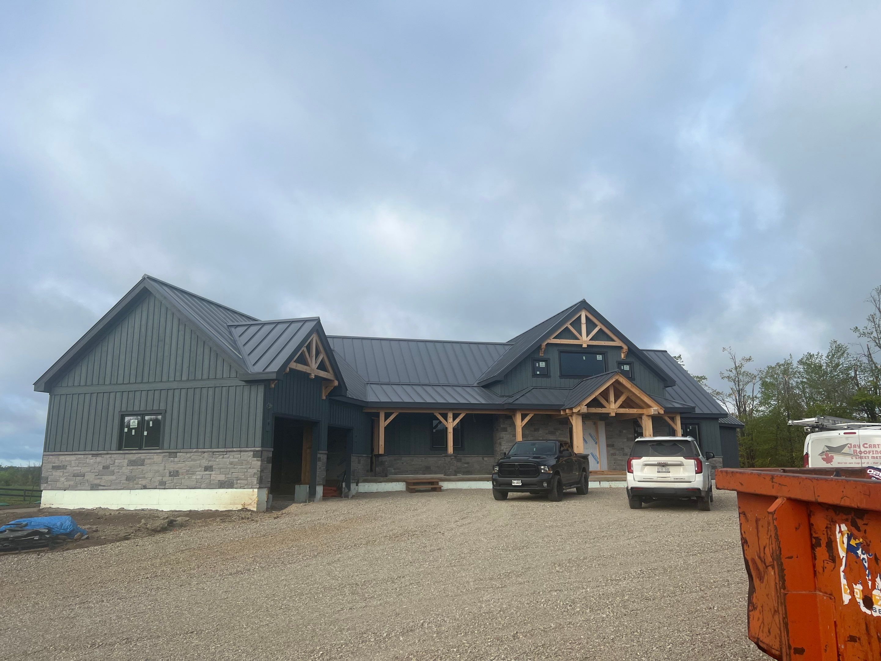 Custom Home Roofing – Blue Mountain by Jay Carter Roofing & Sheet Metal