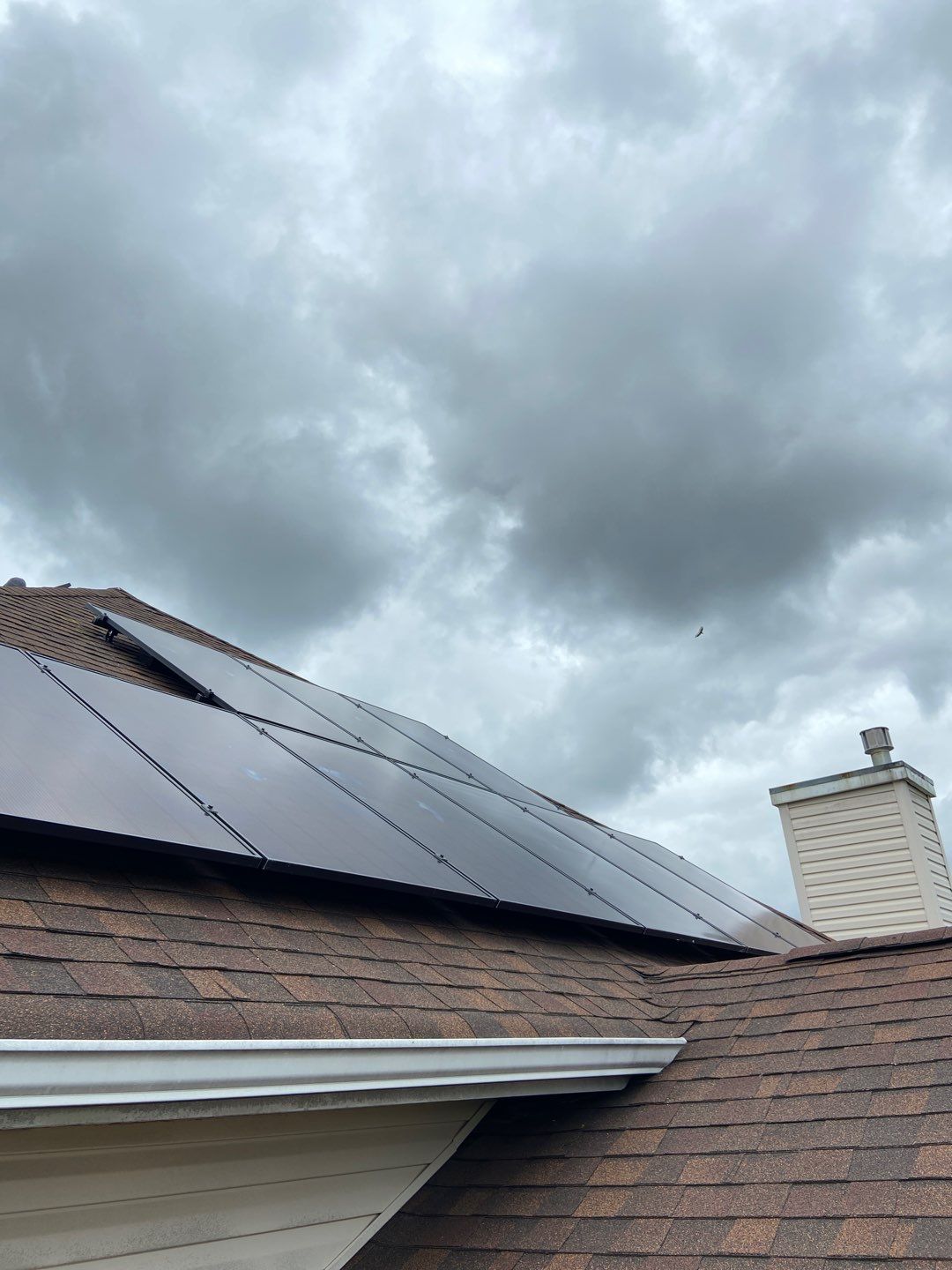 Solar Panel Installation on a Roof in Good Condition by Infinity Solar Systems
