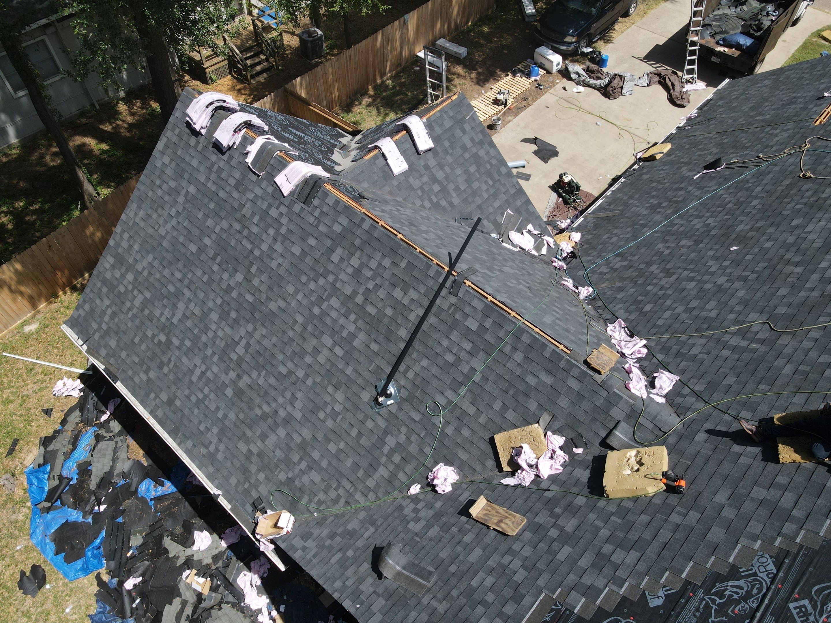 Residential Roofing Installation using Owen's Corning by Roof Concepts Construction