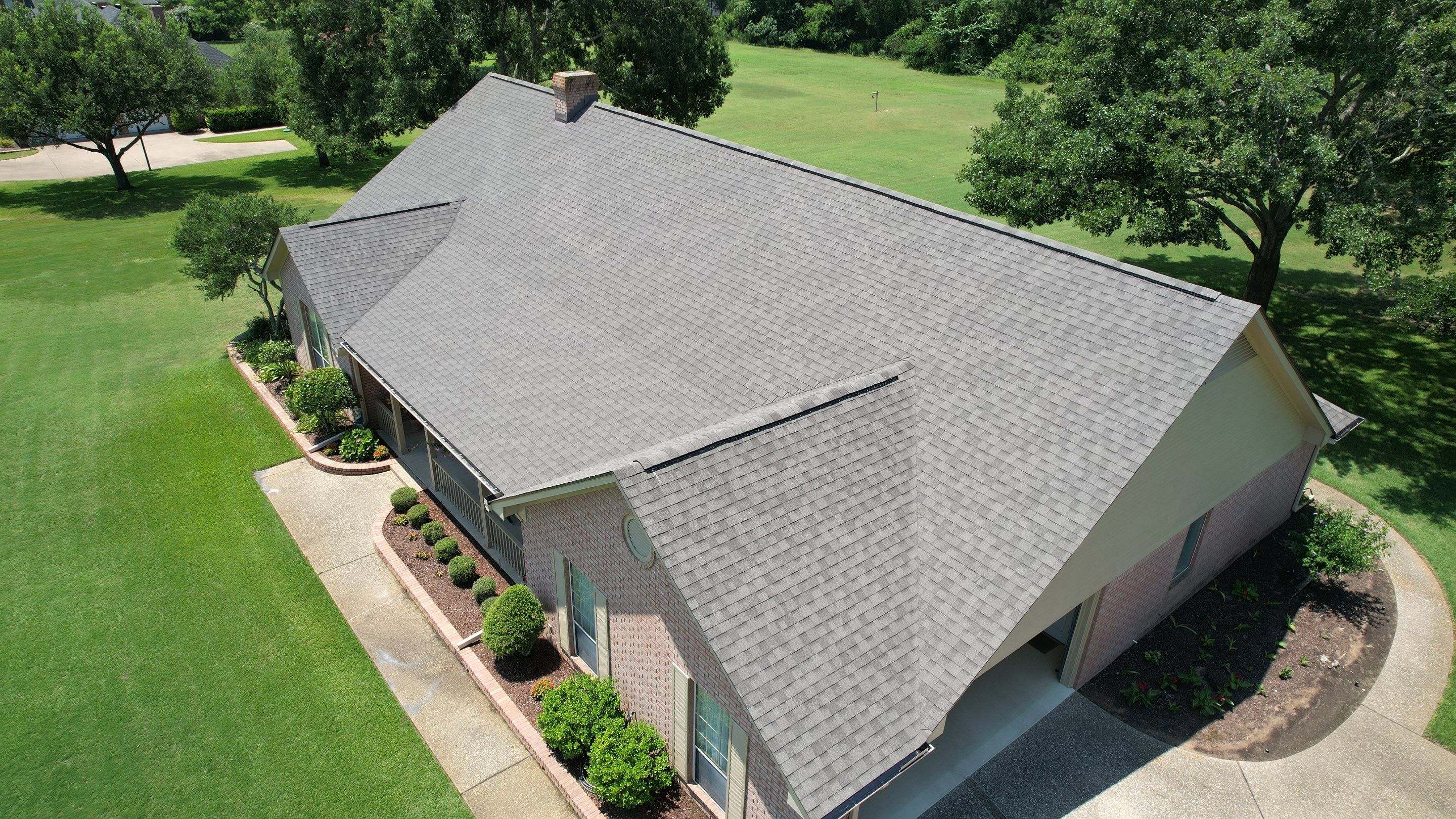 Architectural Shingle Roof Replacement for Residential Home in Tyler, TX by Sky High Roofing