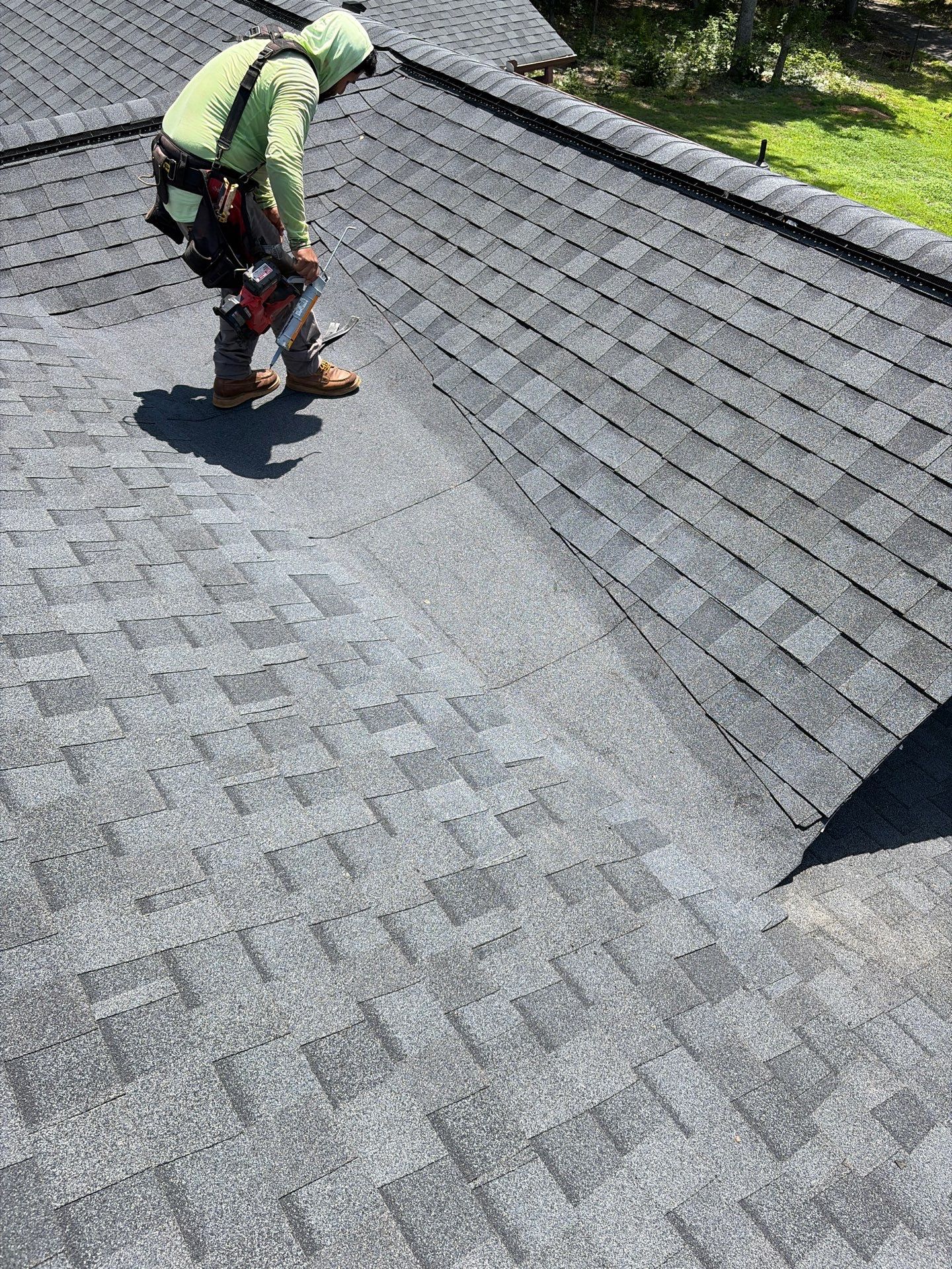 Dead Valley & Chimney Repair Project in Moore, SC by Roofers LLC