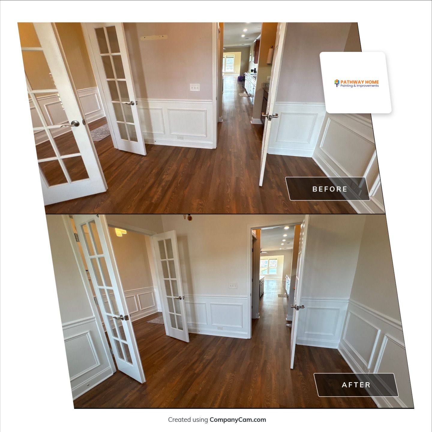 From Concern to Comfort: A Full Interior Transformation Done Right by Pathway Home Painting & Improvements