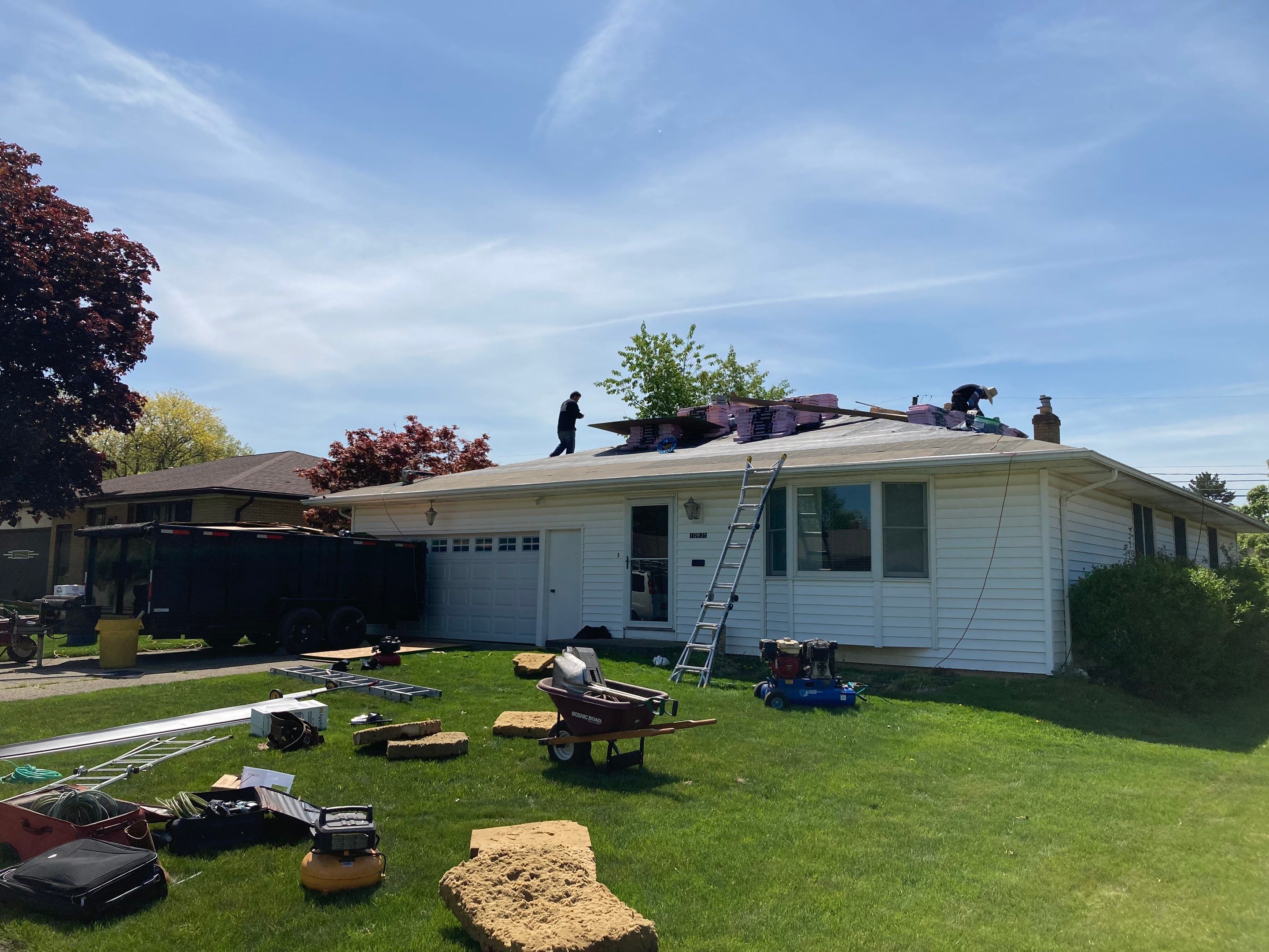 Owen Corning Duration, Estate Gray by Absolute Roofing and Construction