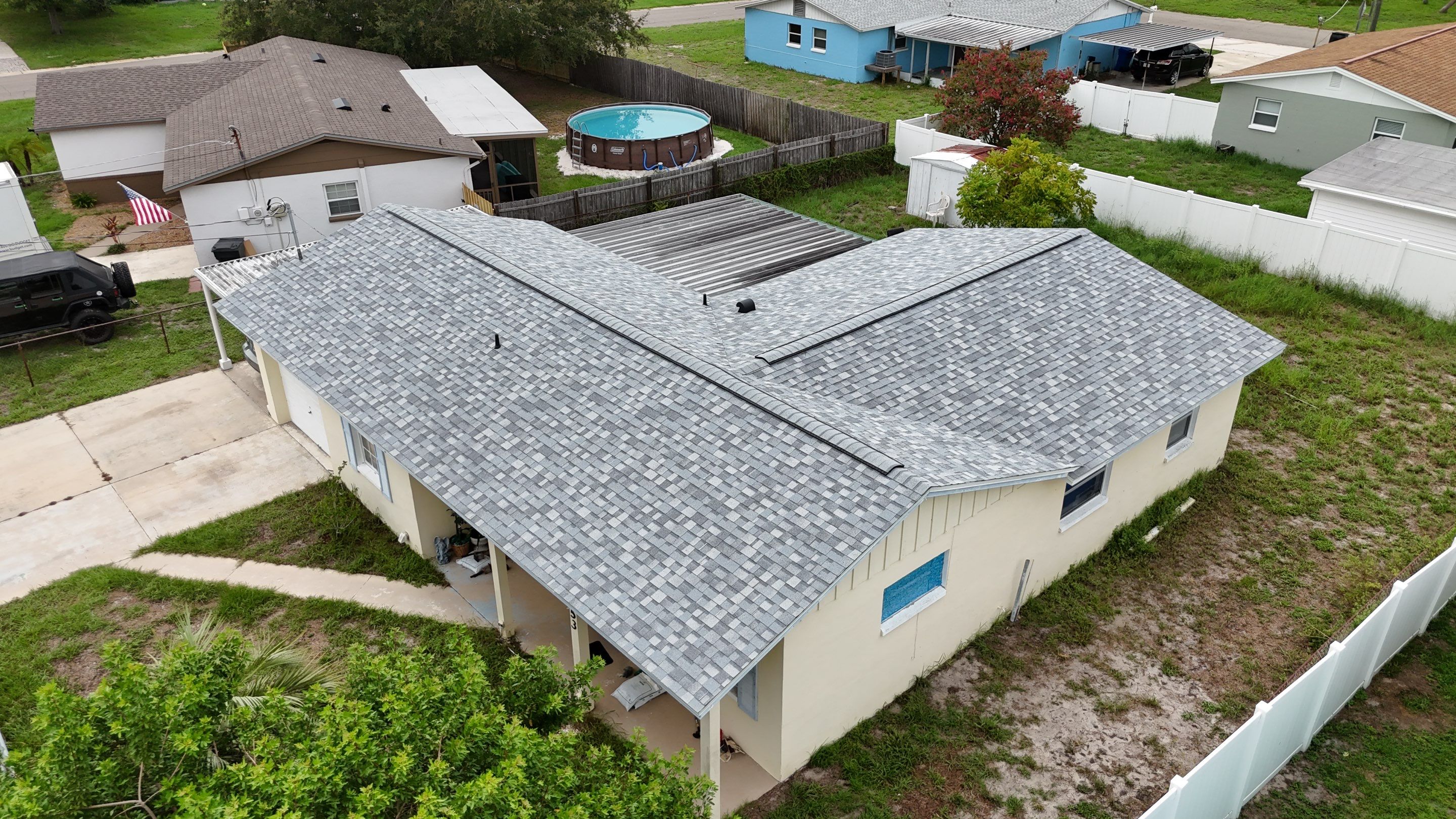 Roof Replacement in Apollo Beach, FL by Steadfast Roofing 