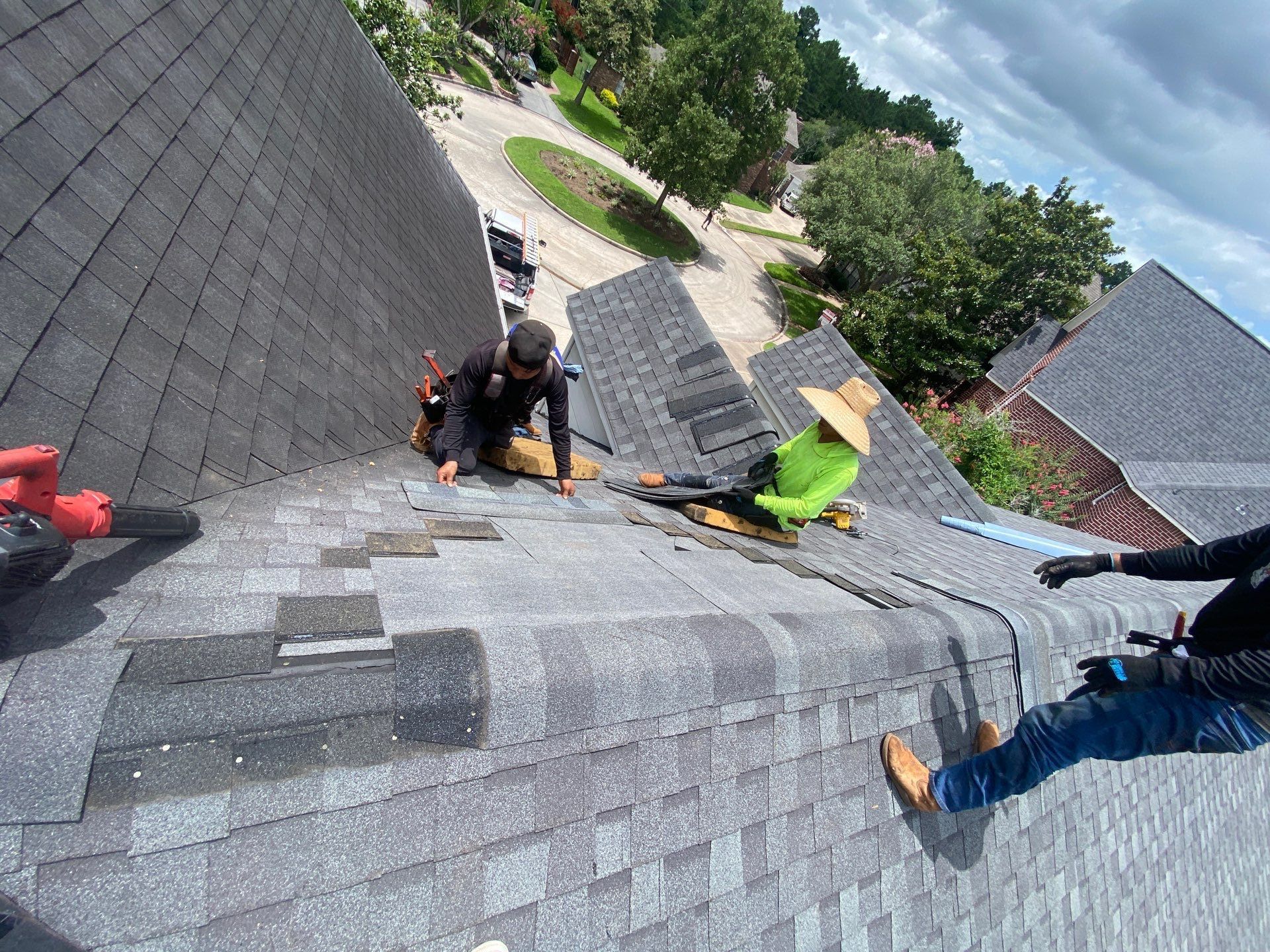Residential Roofing Repair using Owen's Corning Duration (Lifetime) Shingles by Roof Repair Company