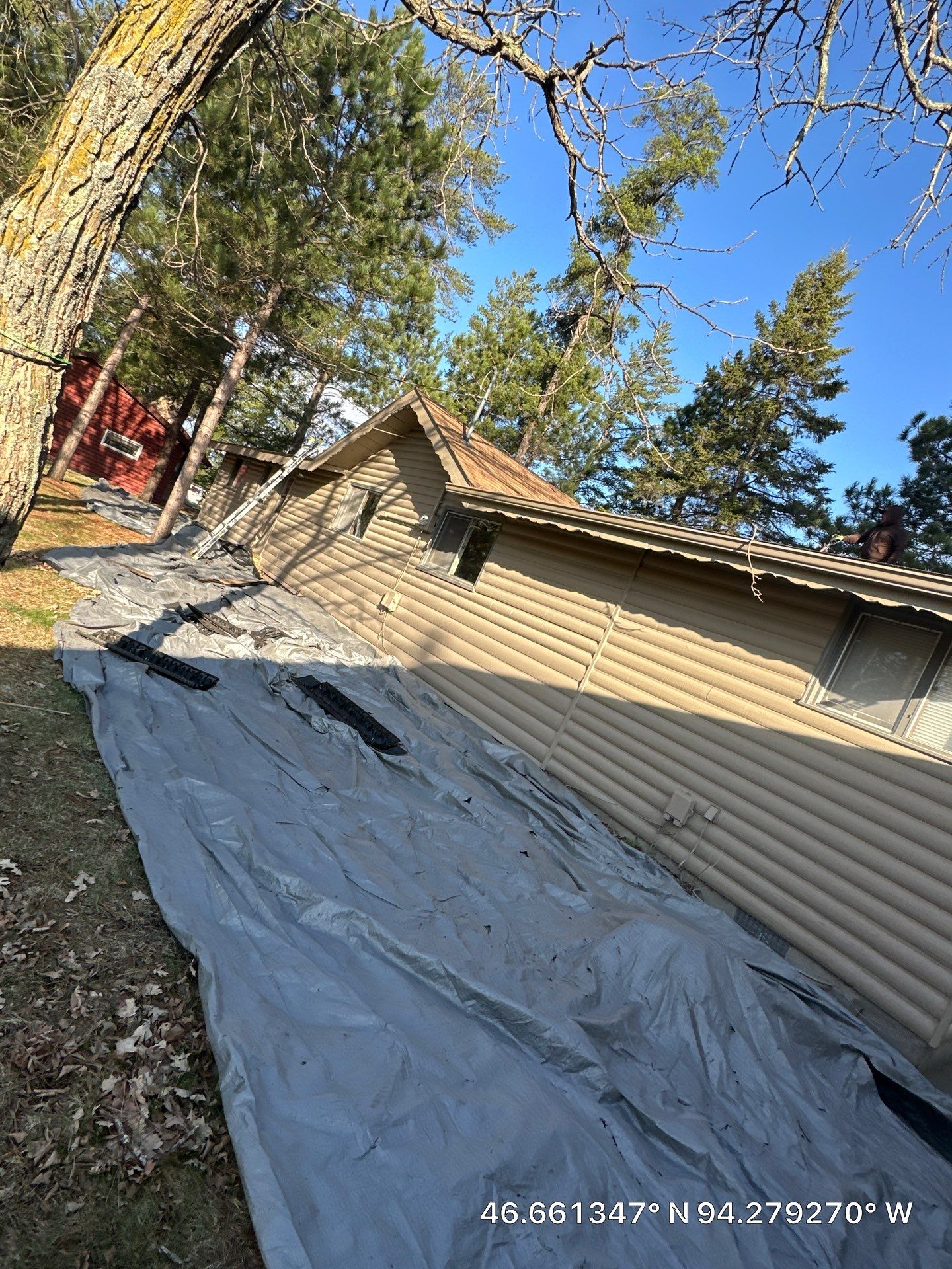 Project in Pequot Lakes by CoMitted 365 Roofing & Exteriors 