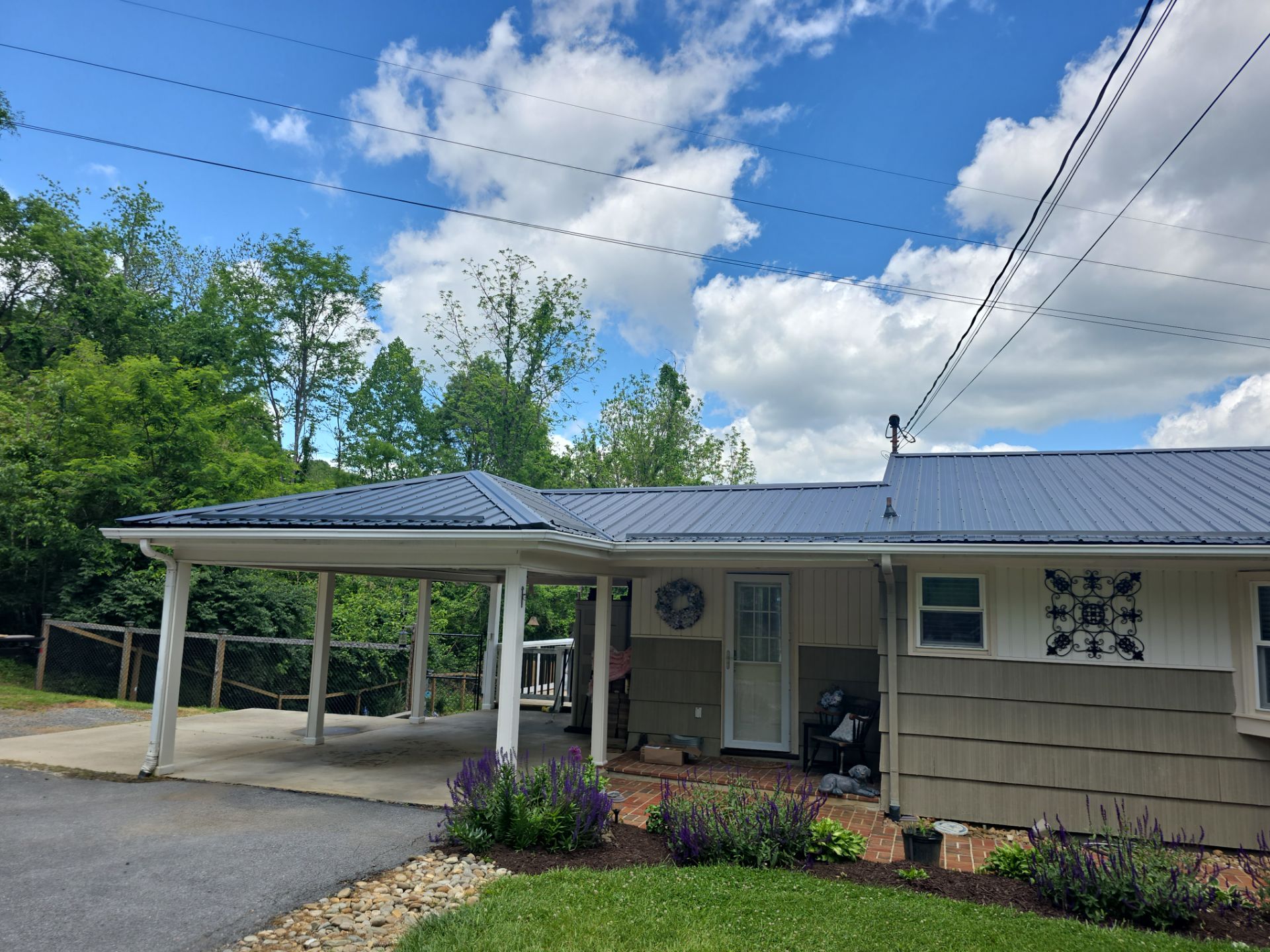 Black Frost AG Panel by Omnia Roofing
