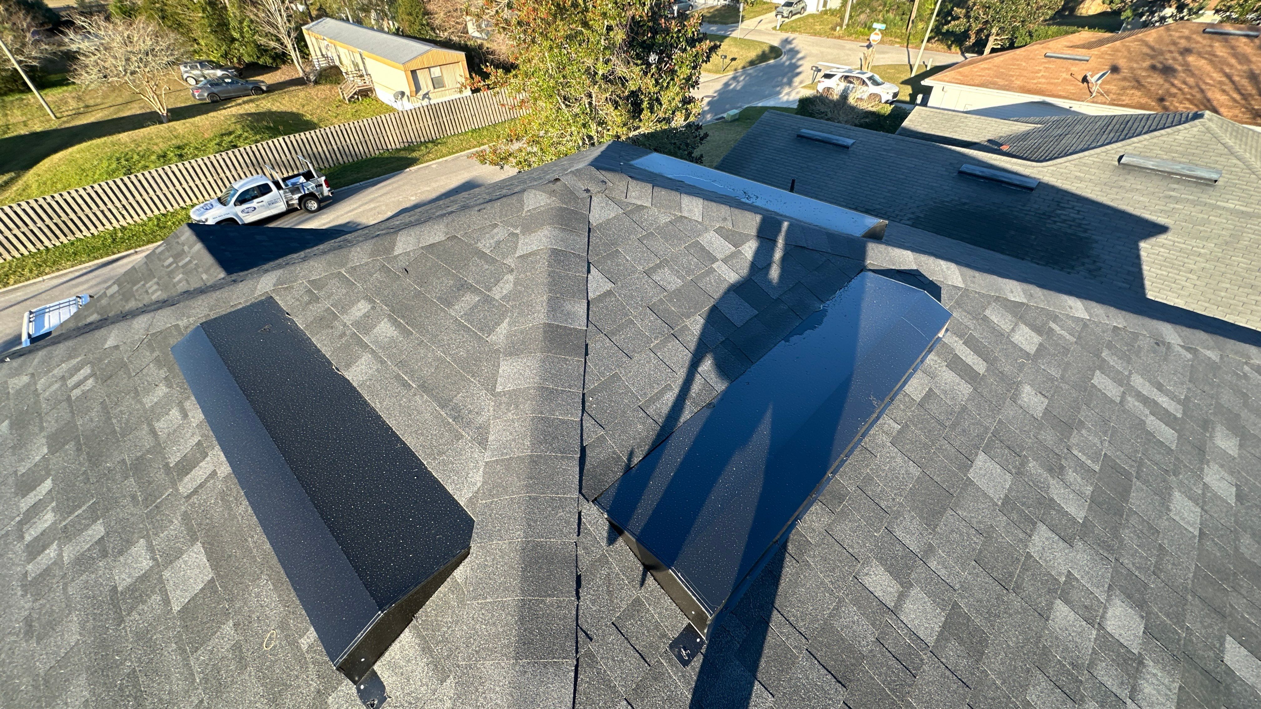 Residential Roofing Installation using Owens Corning TruDefinition Duration Shingles by Galaxy Builders, Inc.