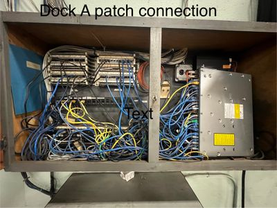 Structured cabling installation by CimaSolutions