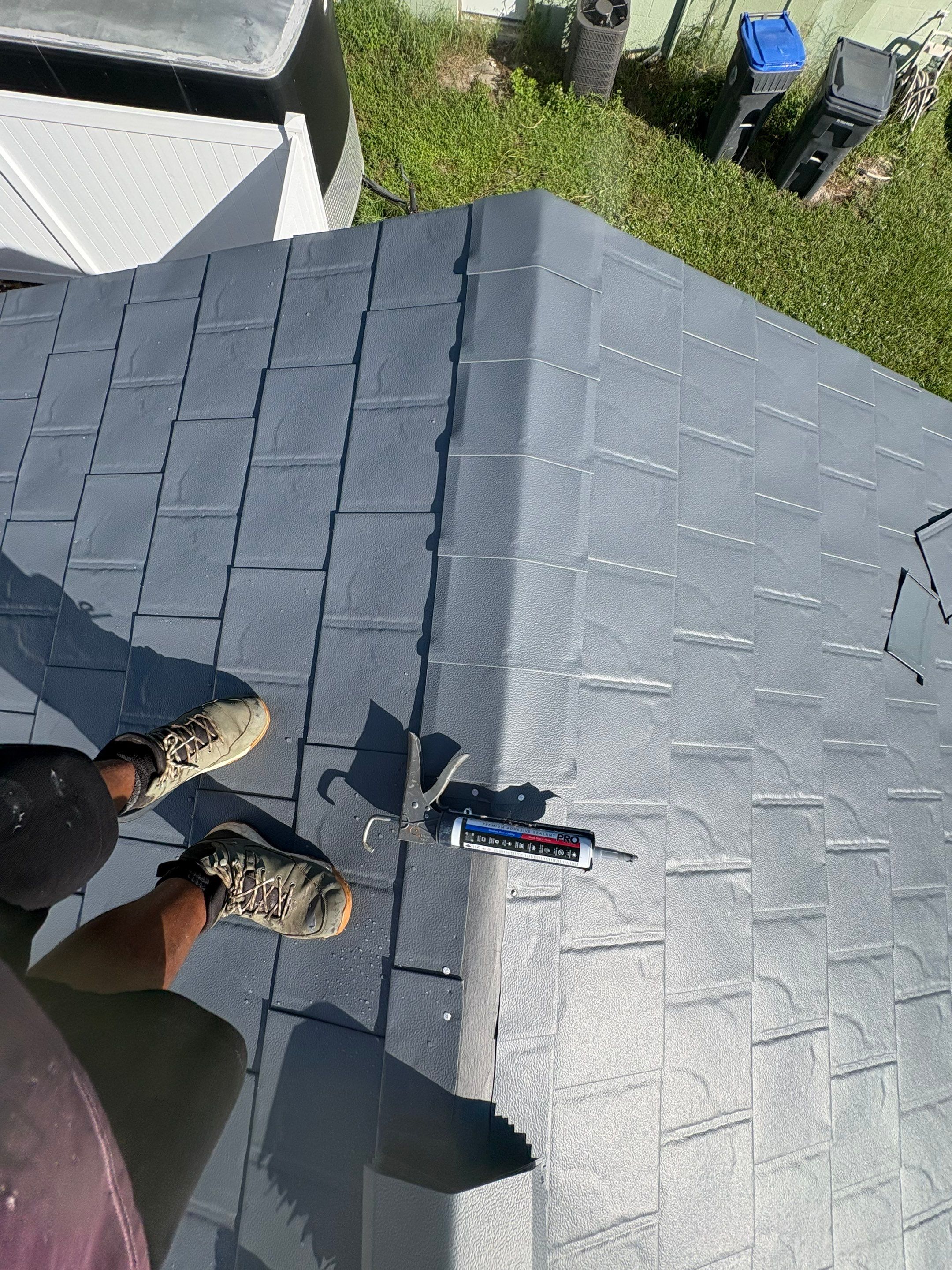 Permalock Metal Roofing Installation and Underlayment Replacement in Titusville by Pinnacle Roofing Group