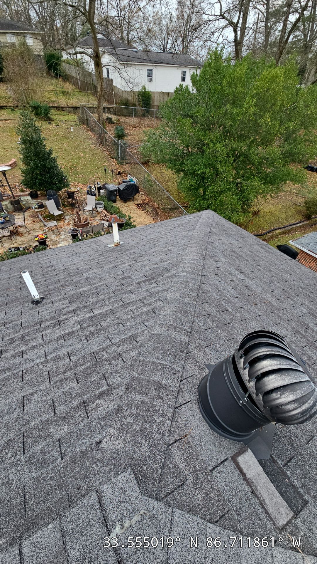 Residential Roof Replacement in Birmingham (Pewter Gray) by The Roofing Dudes