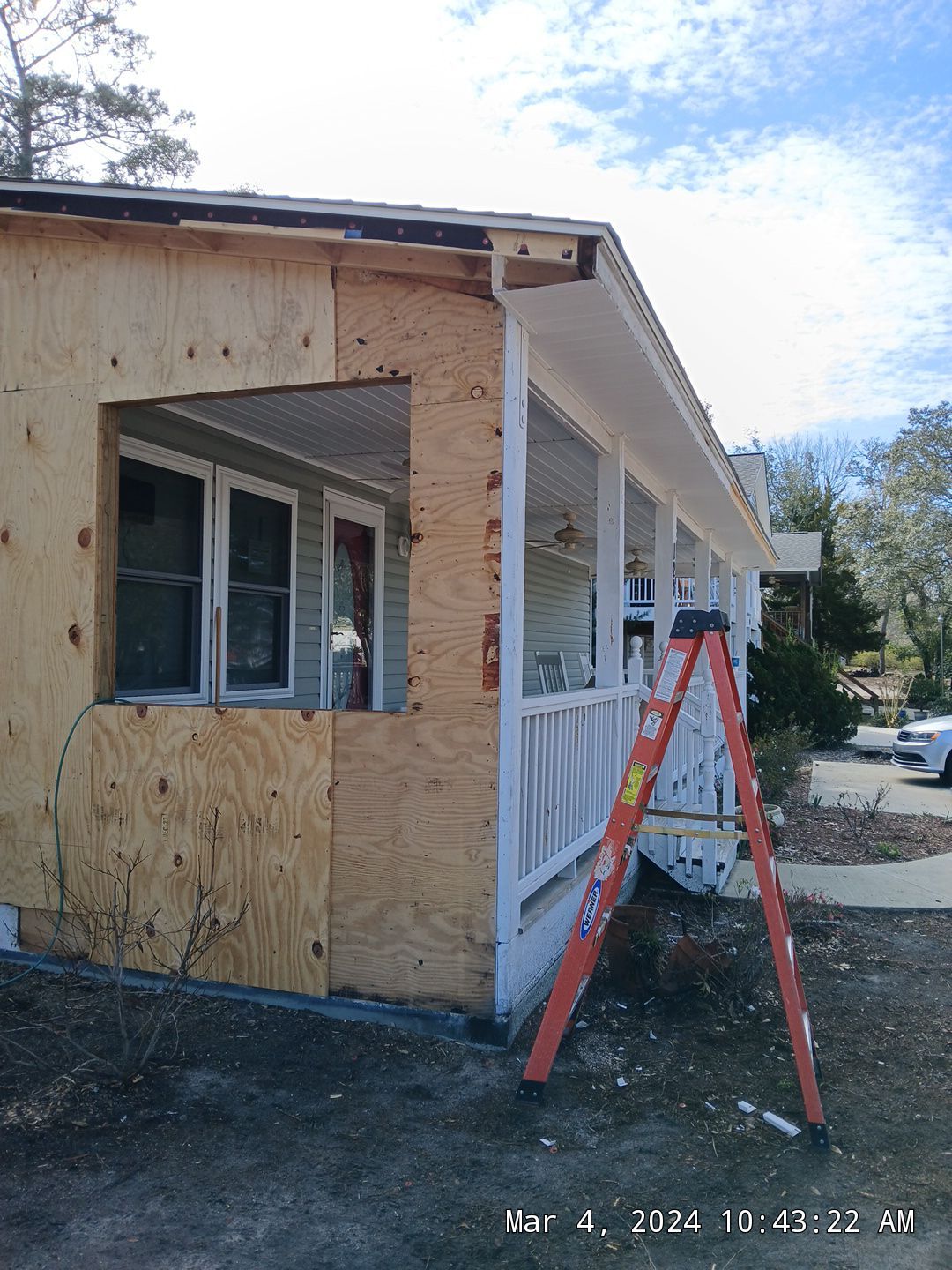 Fire Damage Insurance Workscope Roof Repair in Oak Island, NC Using CertainTeed Landmark by RGR Construction and Roofing, LLC