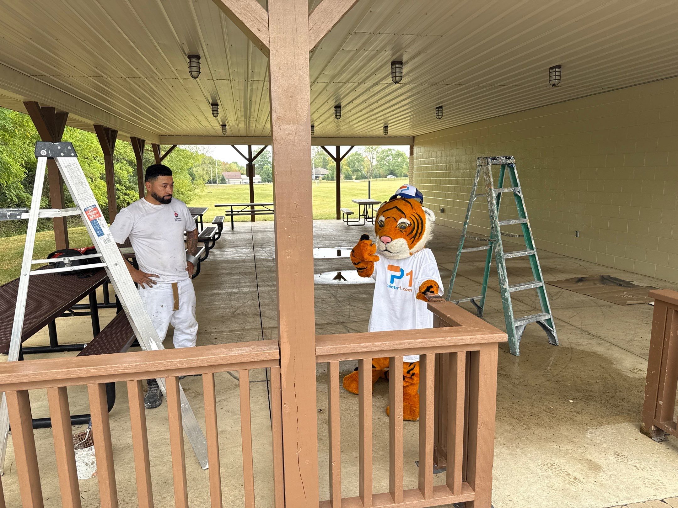 Elementary Charity Painting  by Painter1 of Columbus