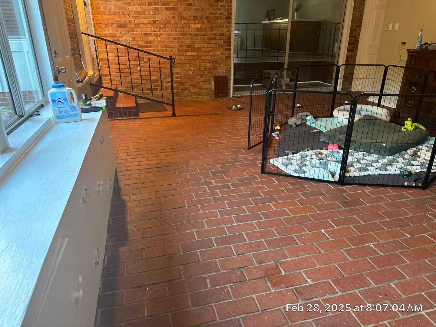Brick using TopSeal by DuraSeal