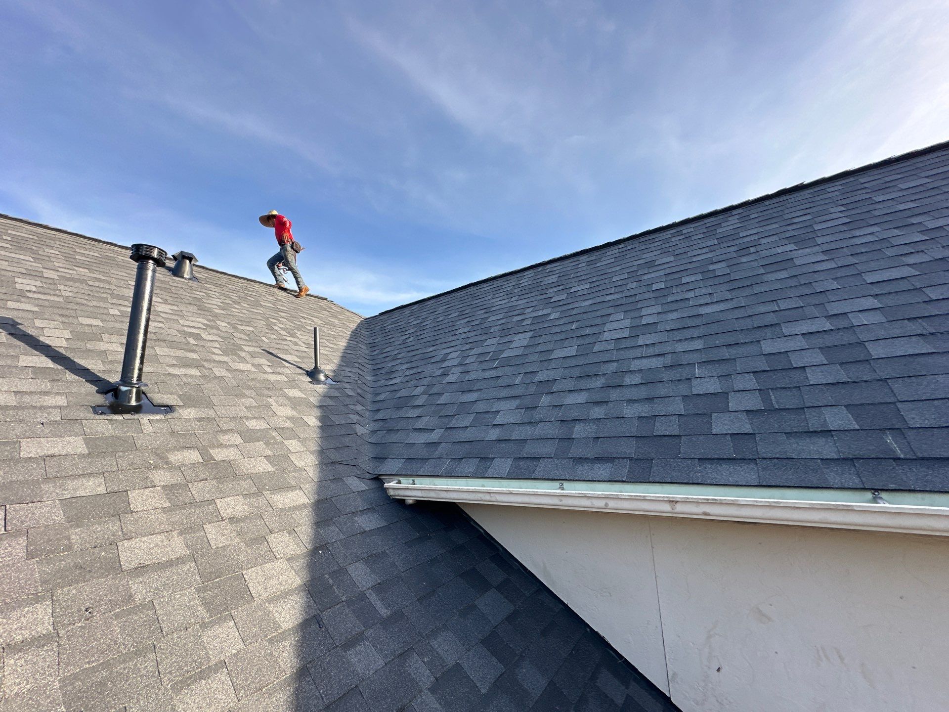 Residential Roofing Installation using Owens Corning Duration  by Motion Roofing